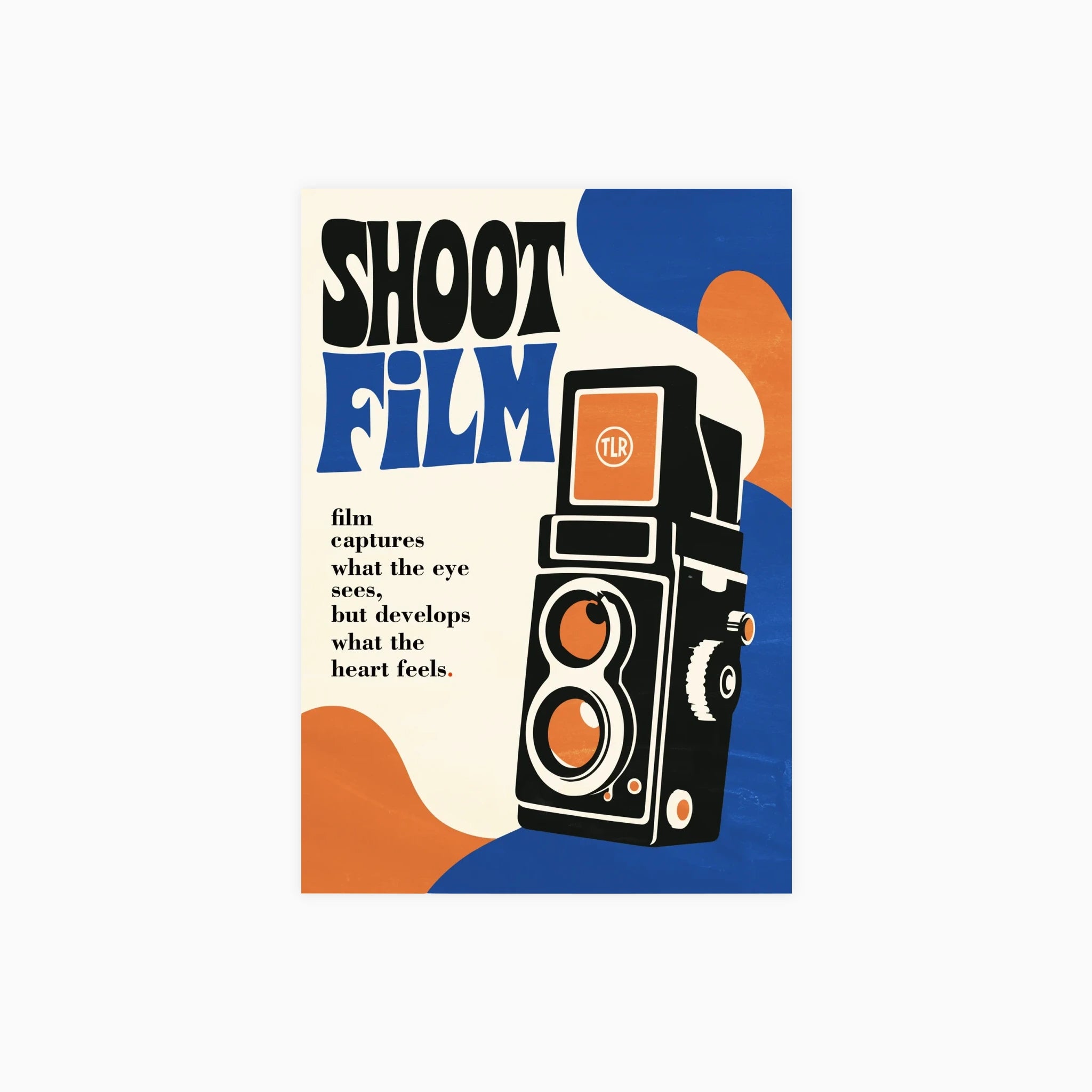 Shoot Film - TLR Camera Poster