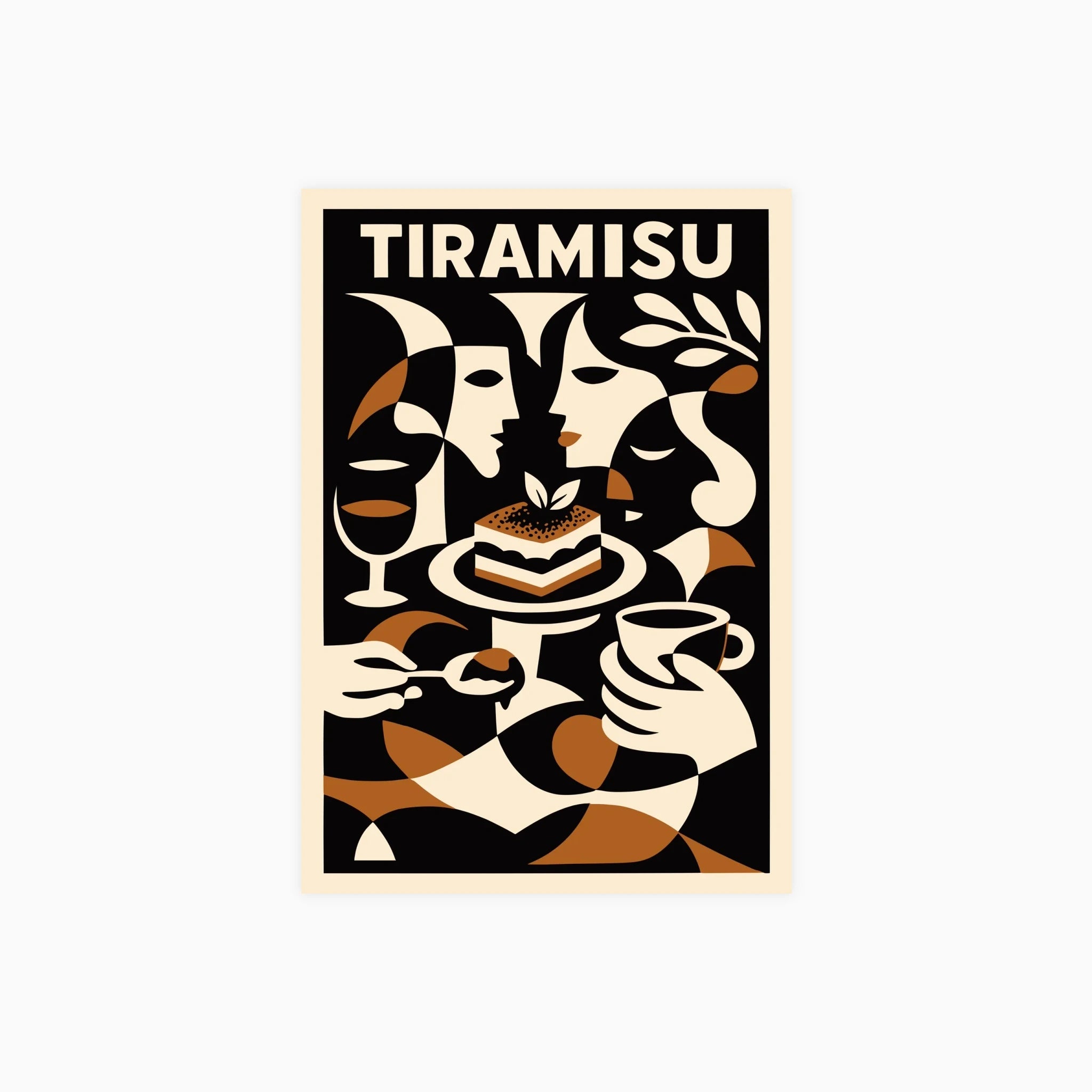 Tiramisu Dessert Poster