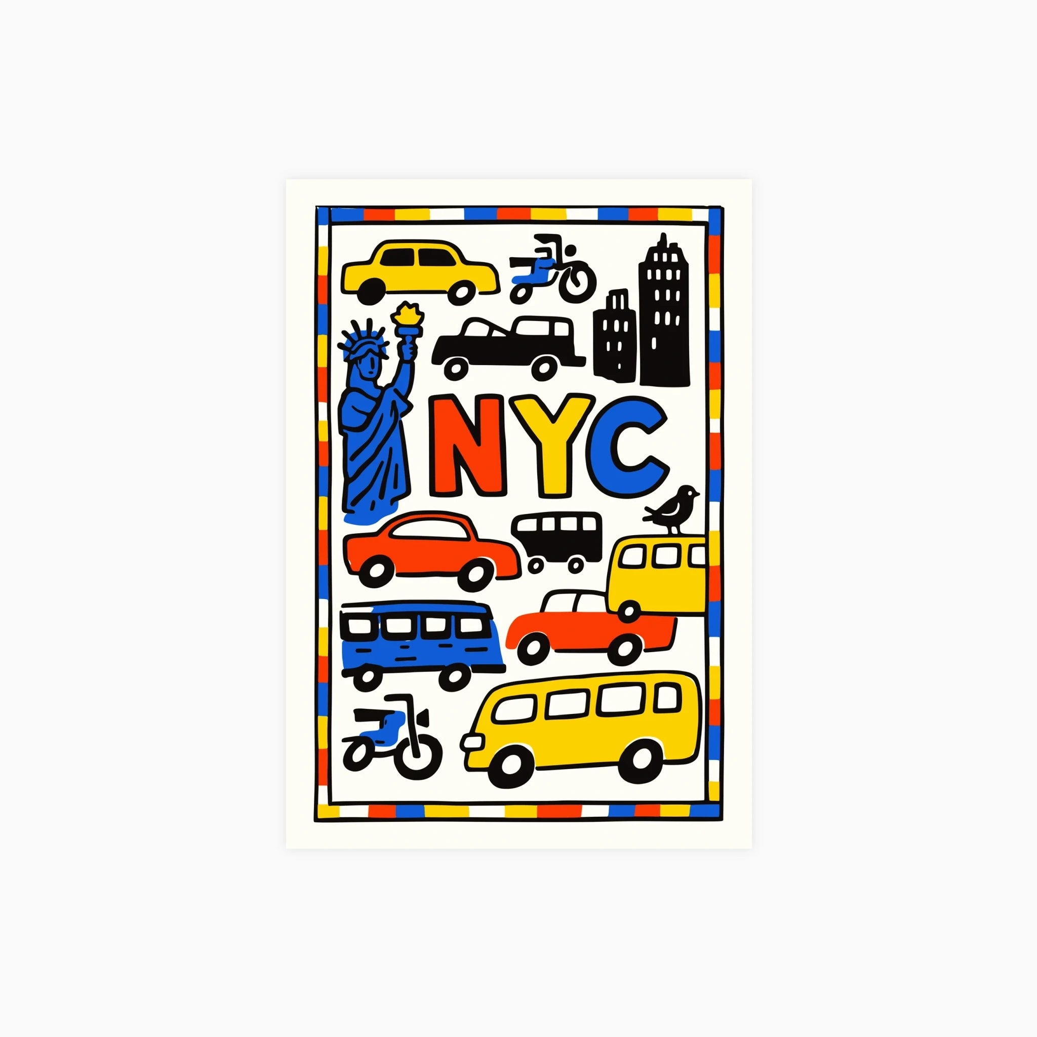 NYC Travel Poster