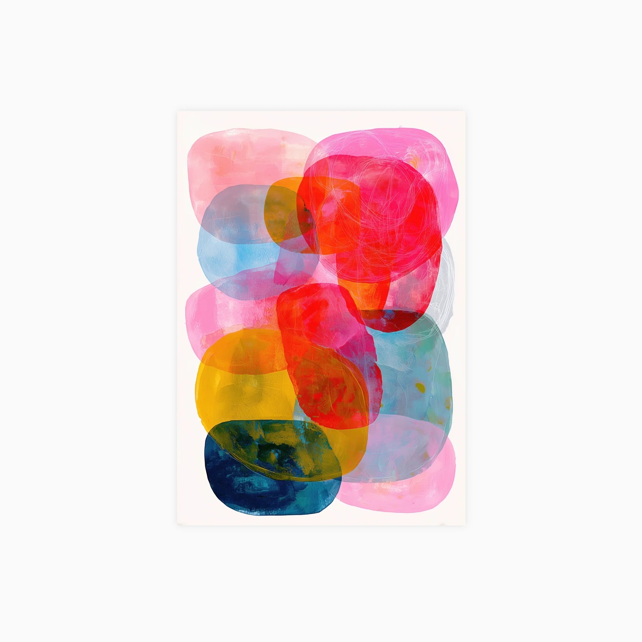 Coral Stones Poster