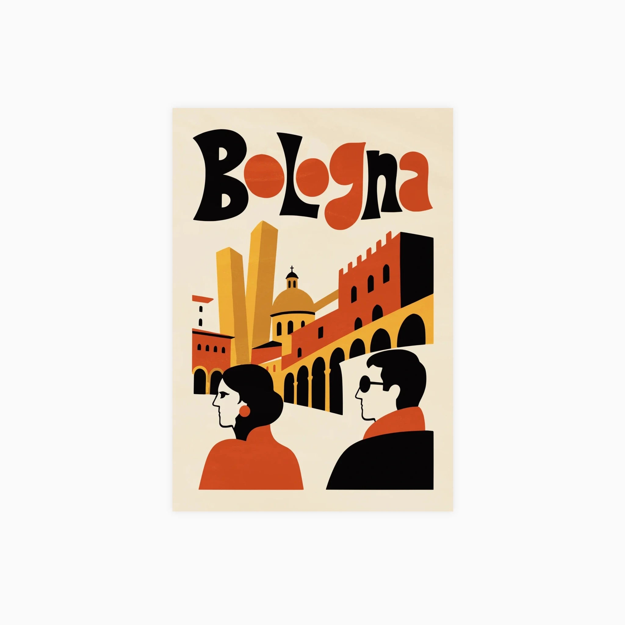 Bologna Retro Poster