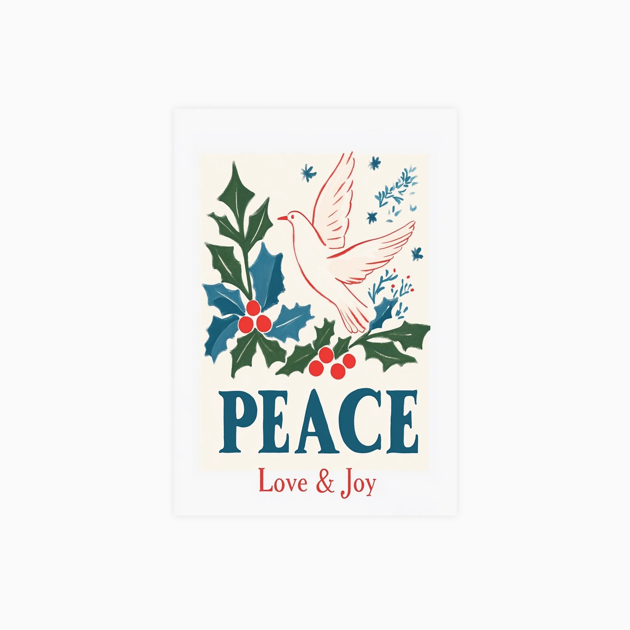 Peace Love And Joy Poster