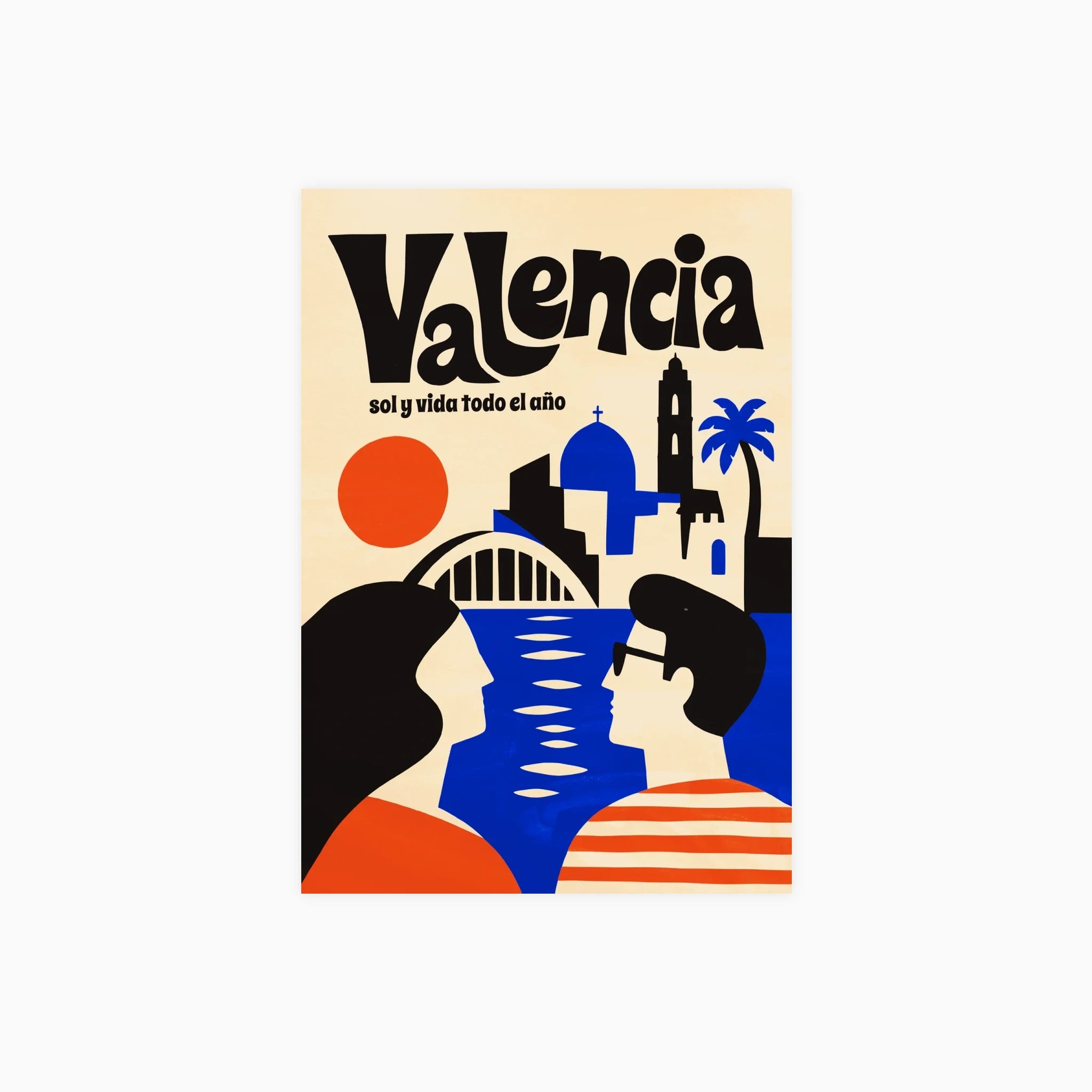 Valencia Travel Poster