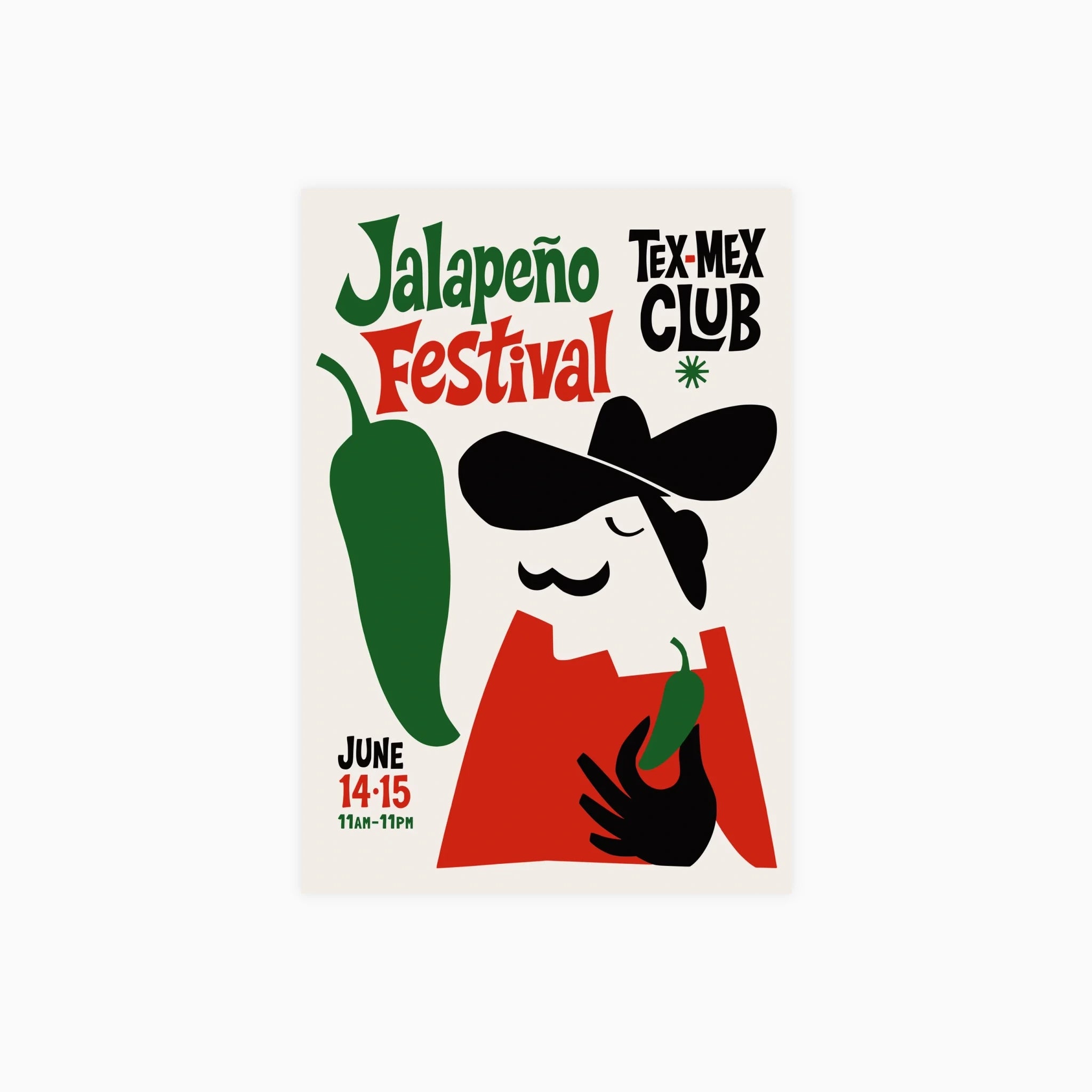 Jalapeno Festival Poster