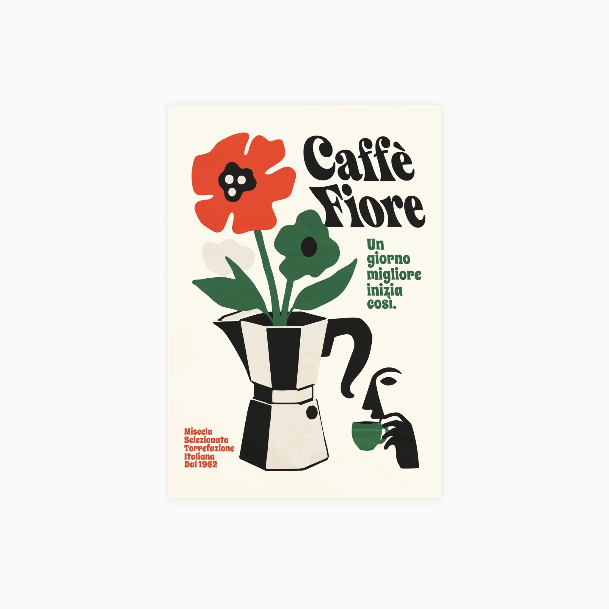 Italian Coffee Poster