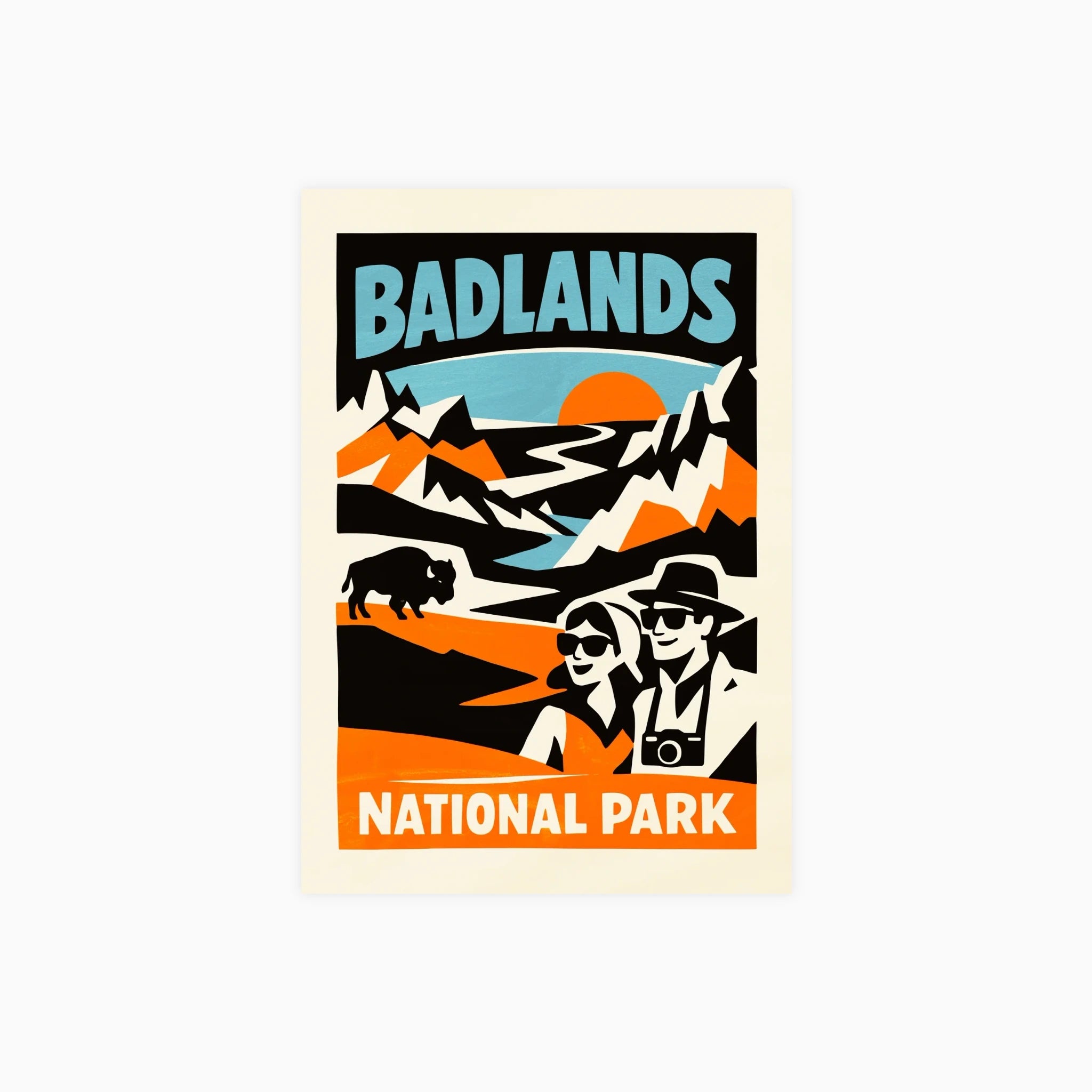 Badlands National Park Poster