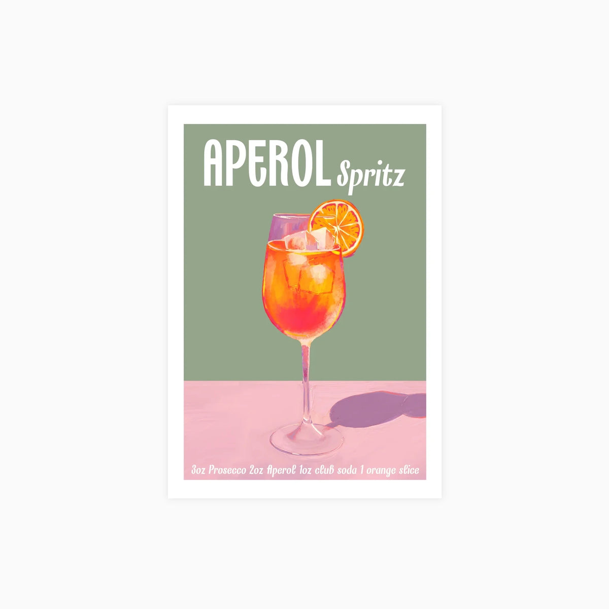 Aperol Spritz Cocktail No1 Poster