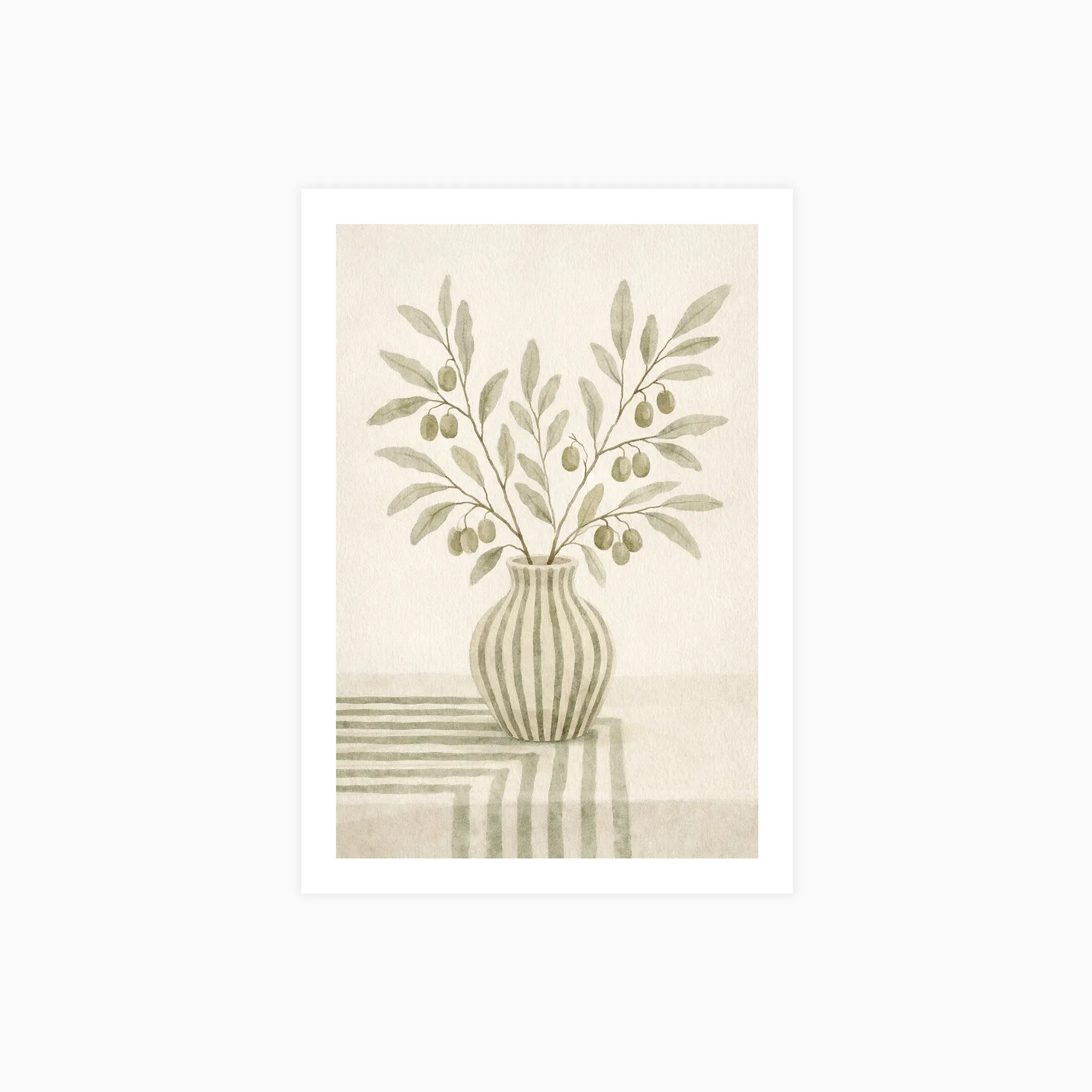 Olive Branch Still Life Plakat