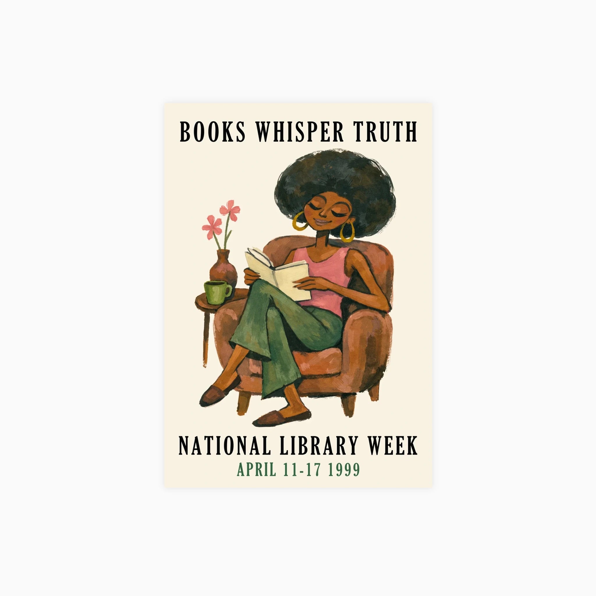 Books Whisper Truth Poster