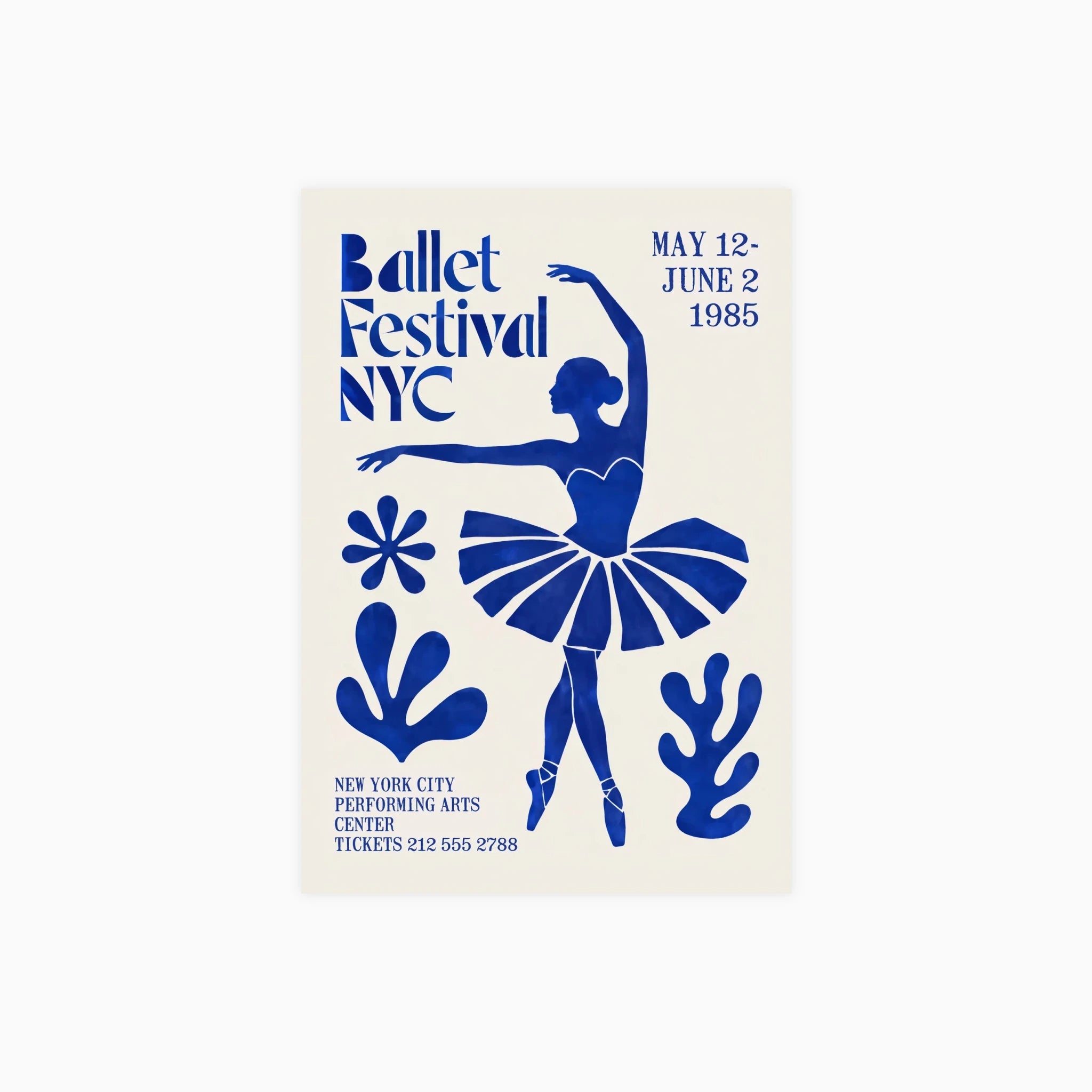 Ballet Festival NYC Poster