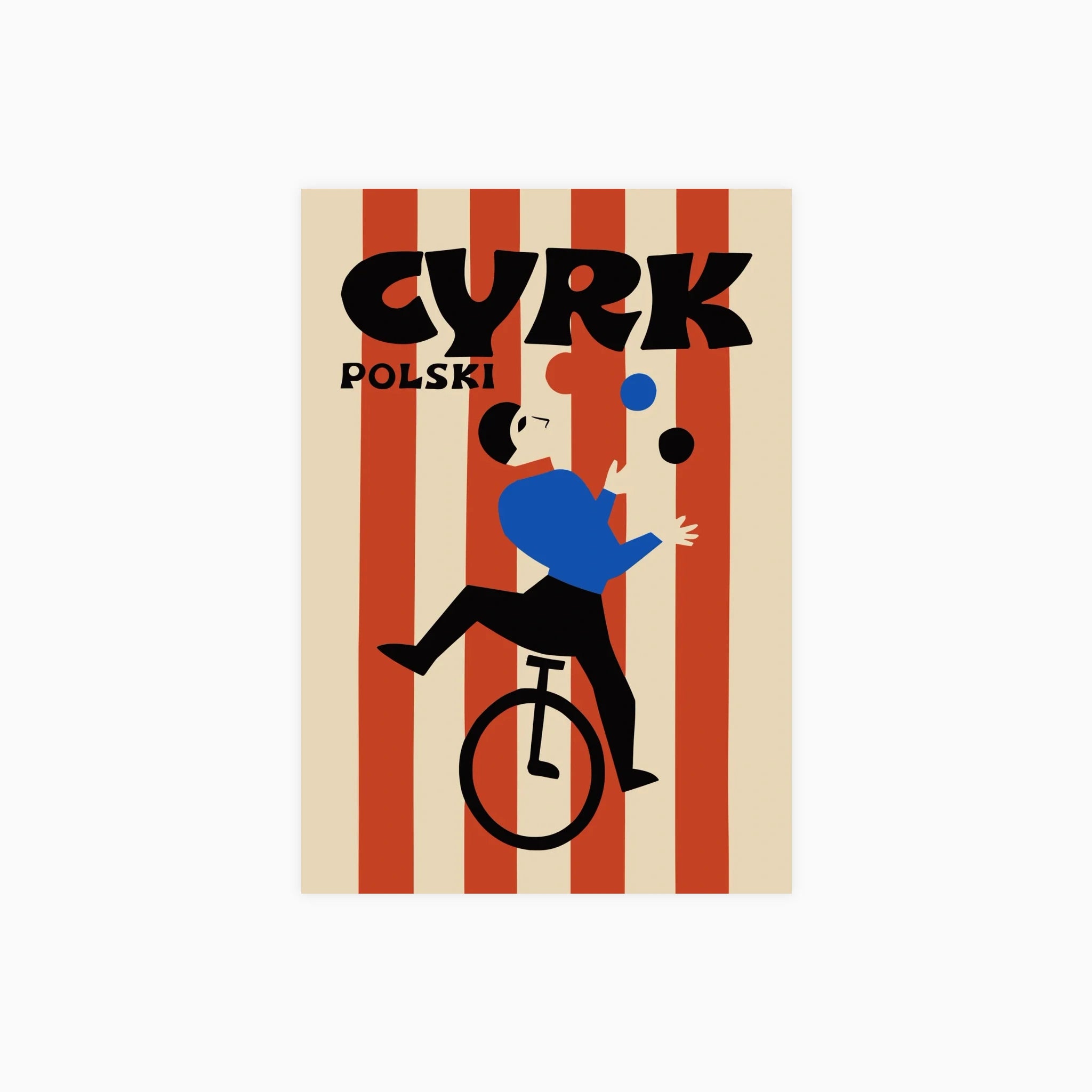 Vintage Polish Circus No. 2 Poster