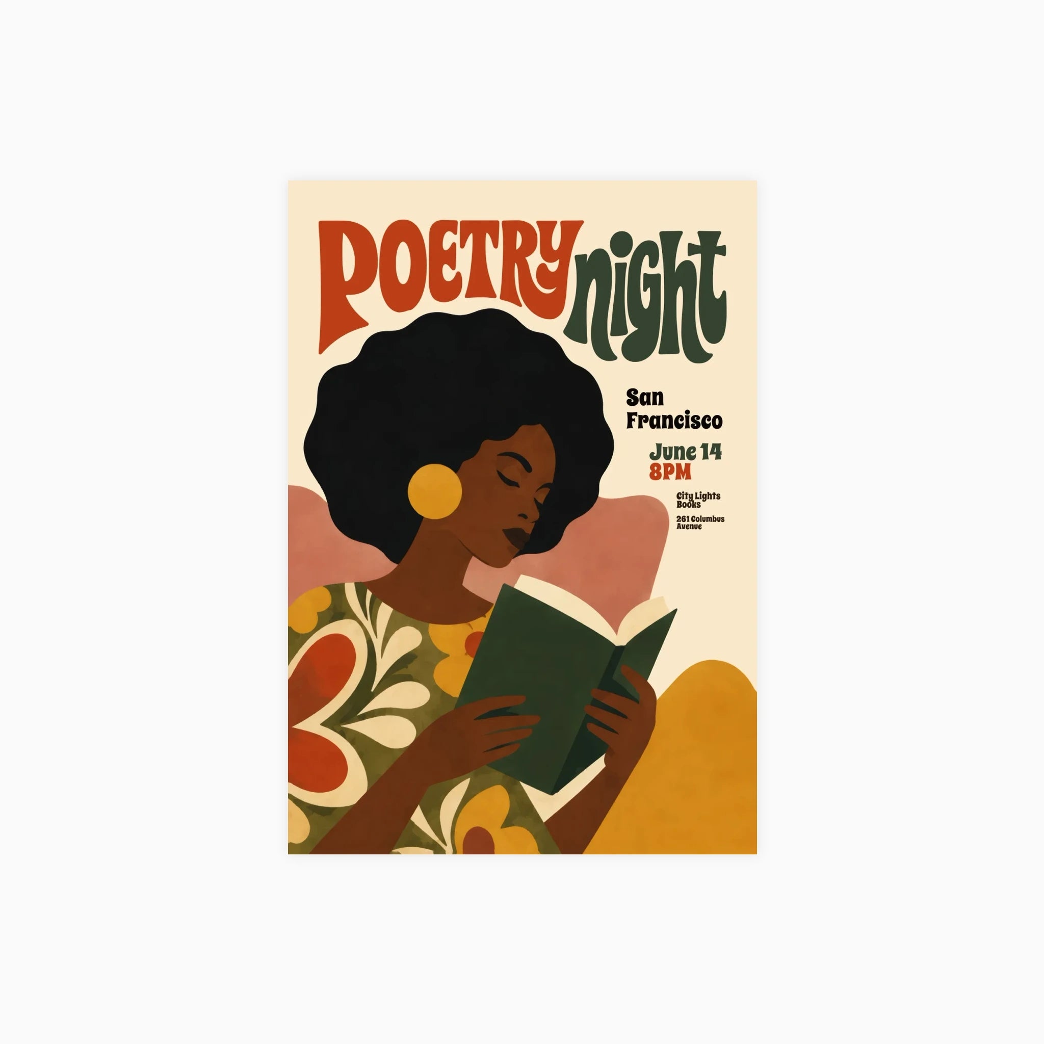 Poetry Night Poster