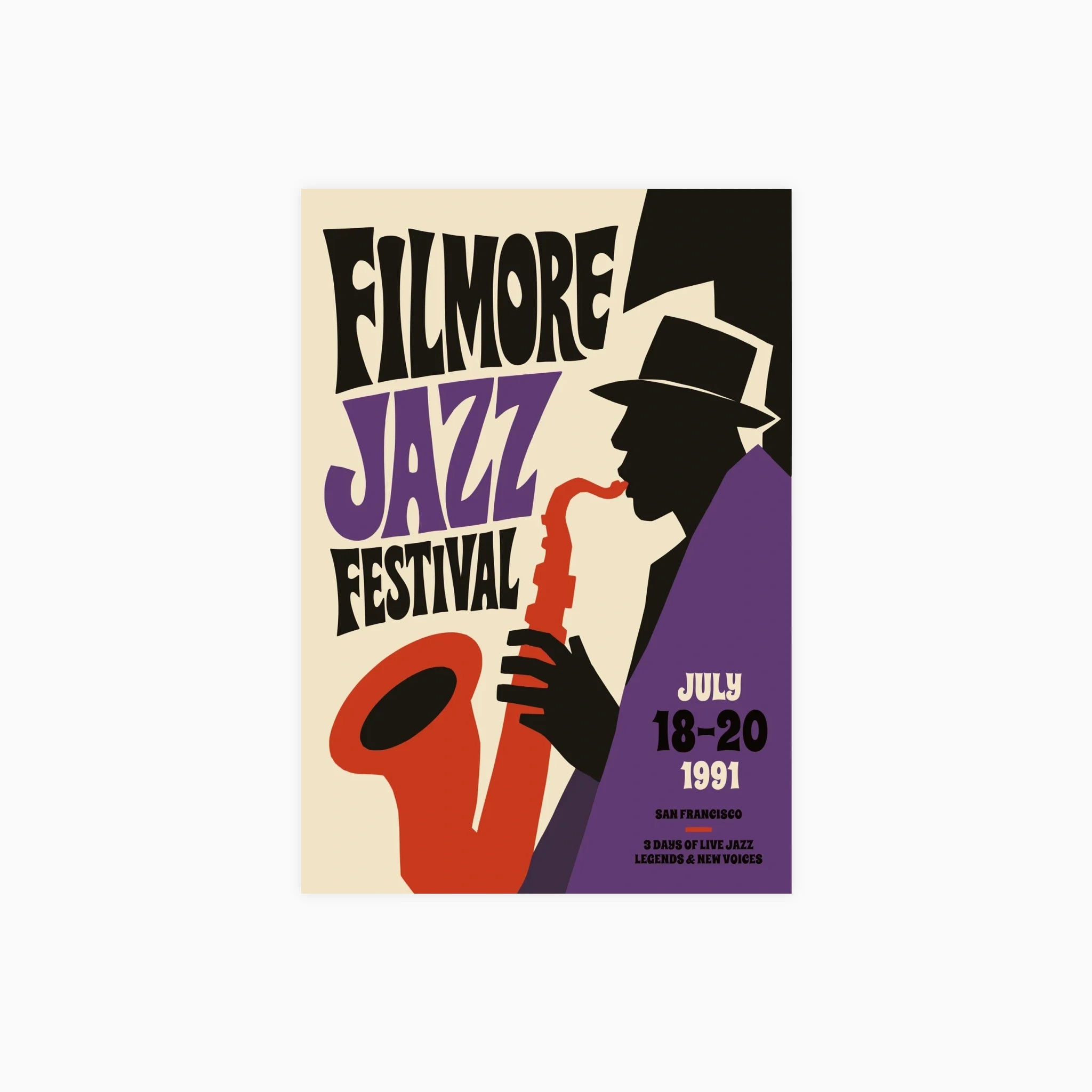 Filmore Jazz Festival Poster