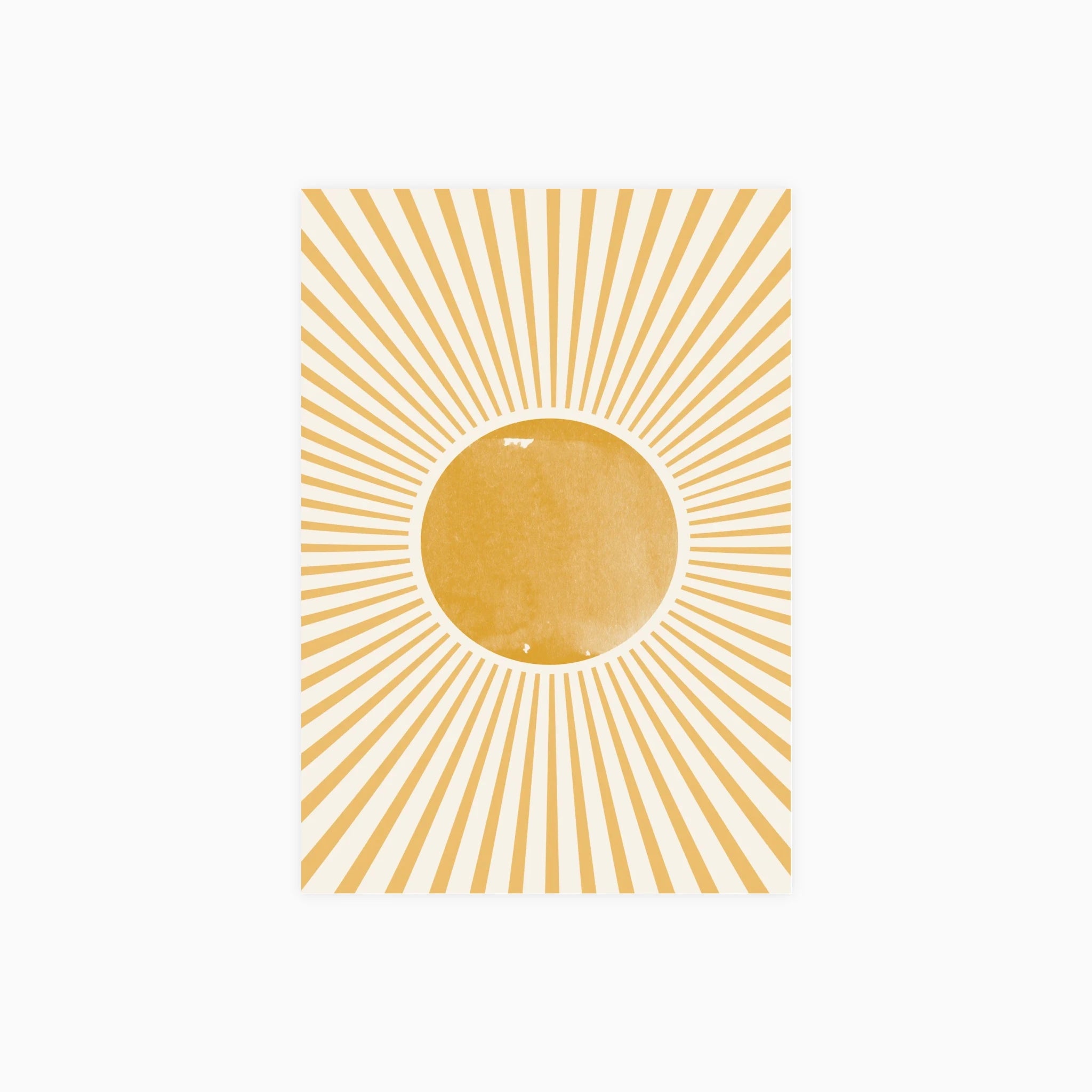 Retro Sun Poster