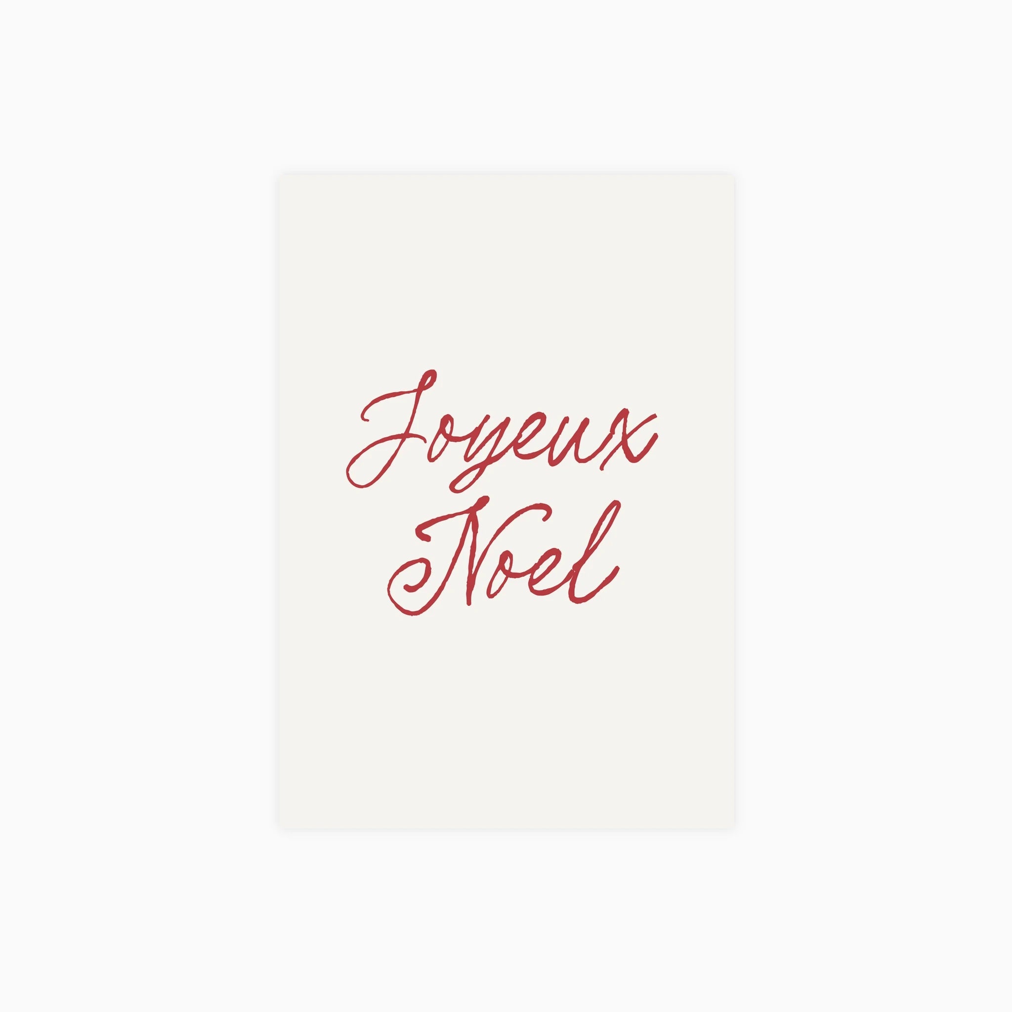 Joyeux Noel No 1 Poster