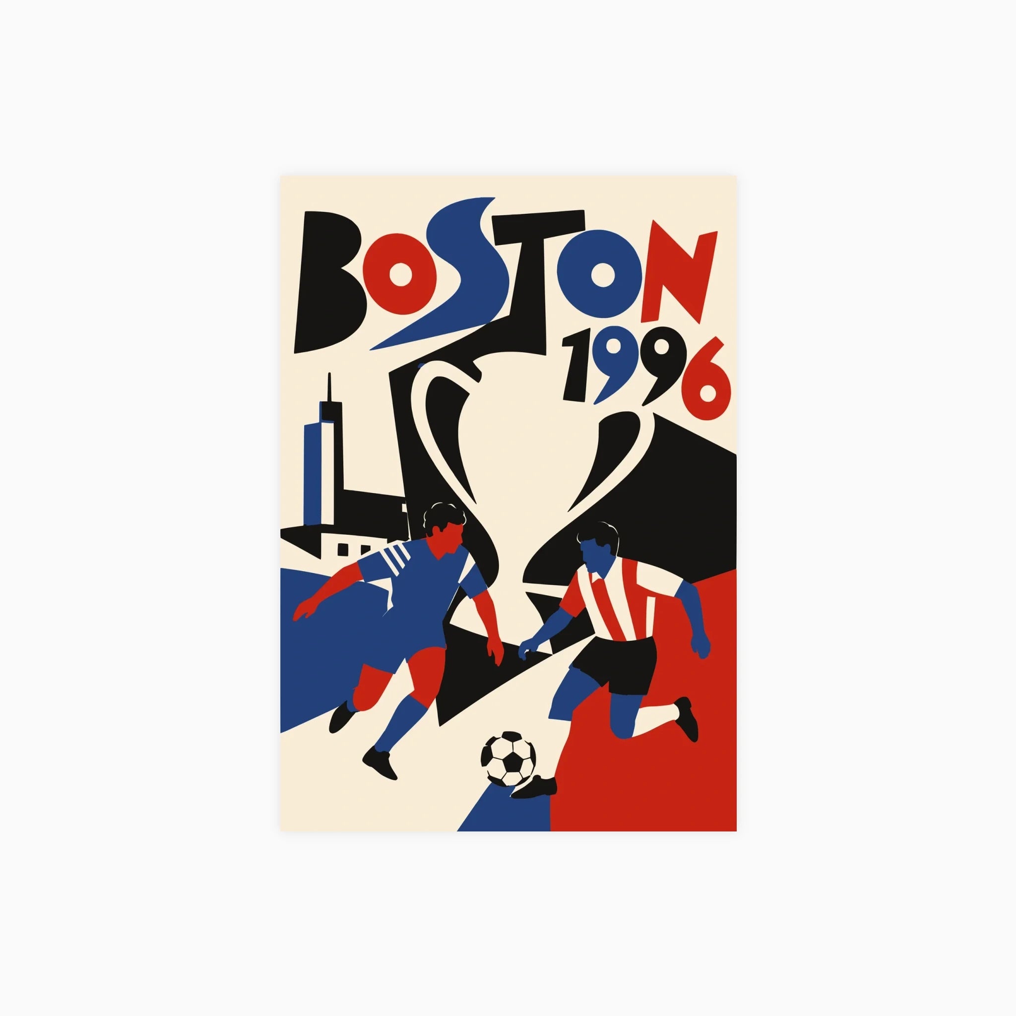 Boston Soccer Poster