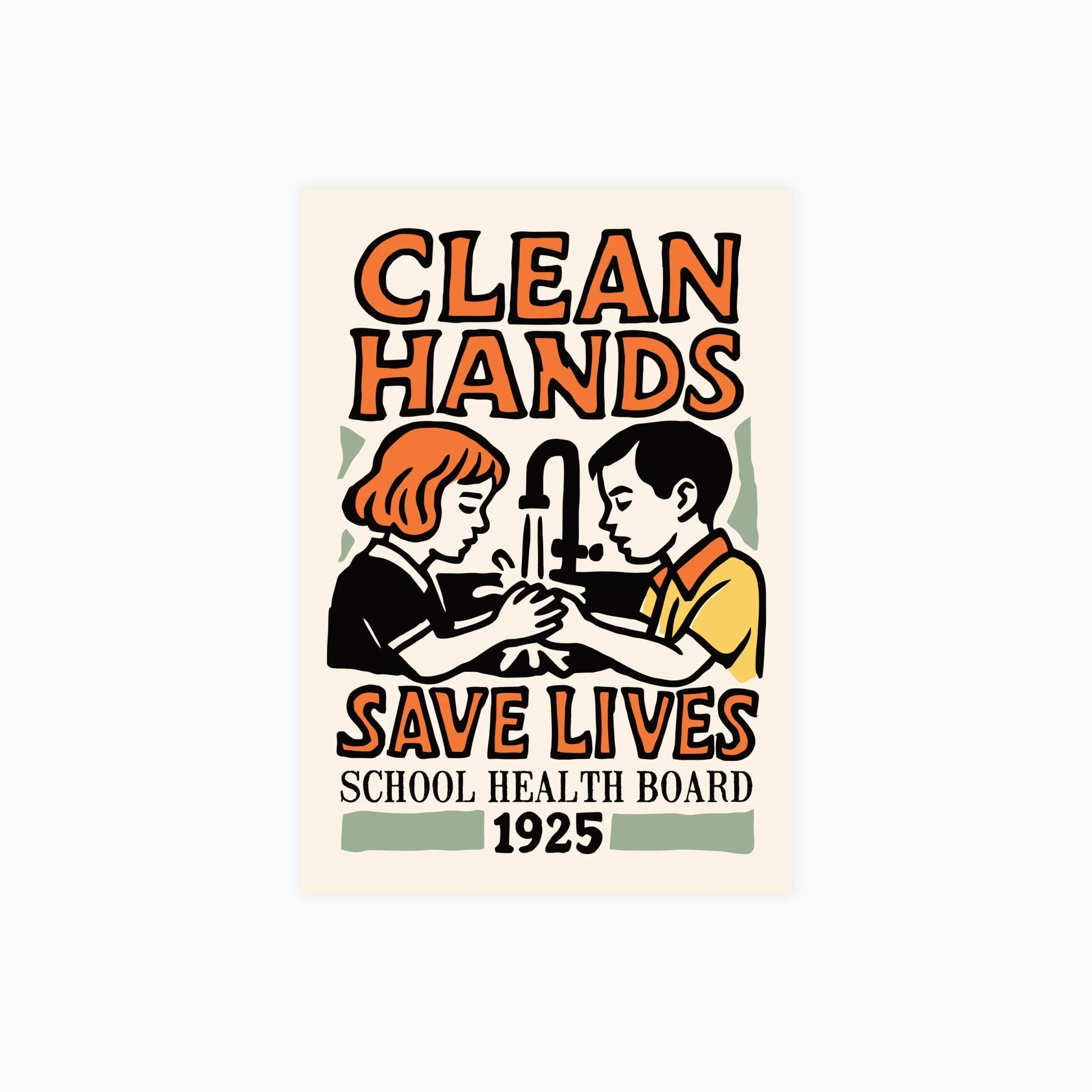 Clean Hands Health Poster