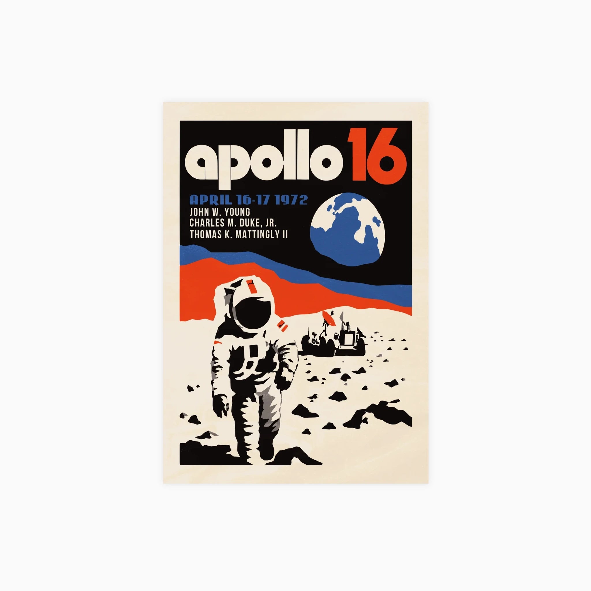 Apollo 16 Poster Poster