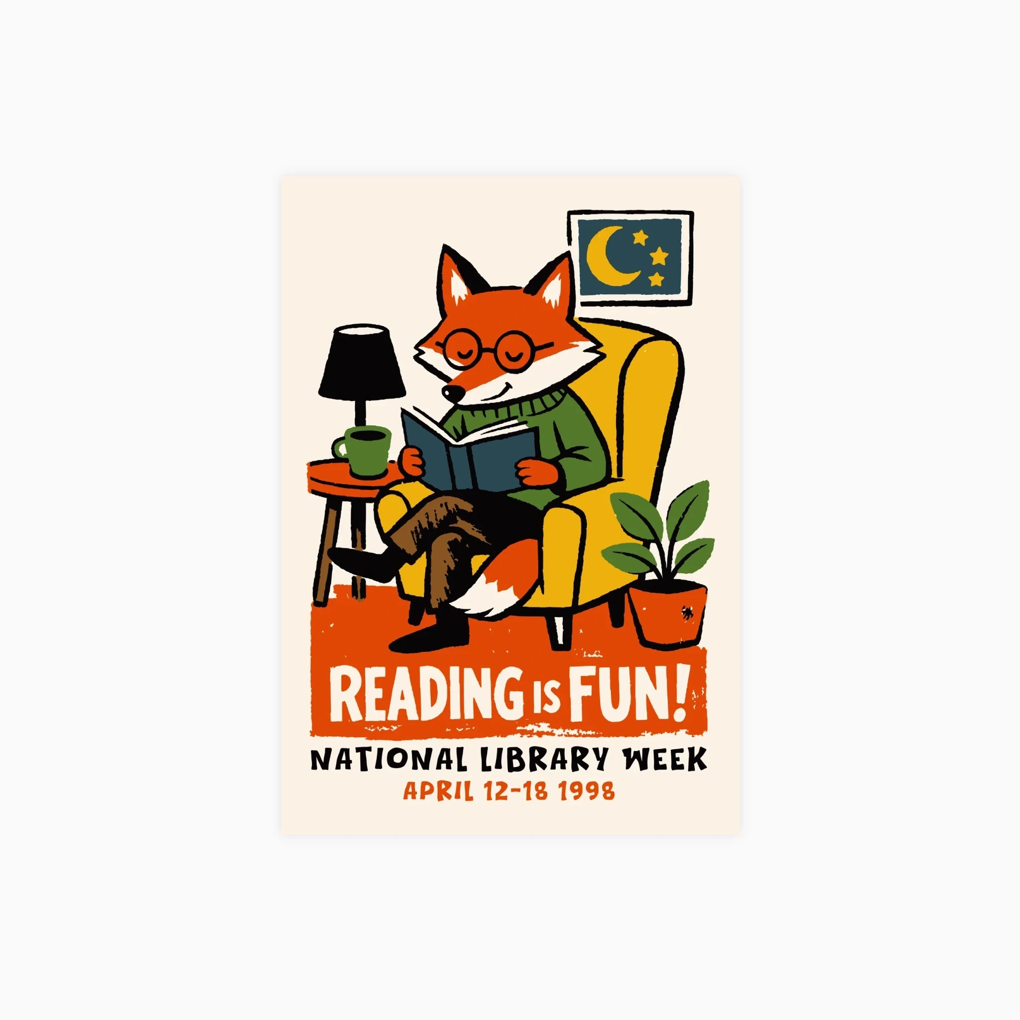 Reading Is Fun Poster
