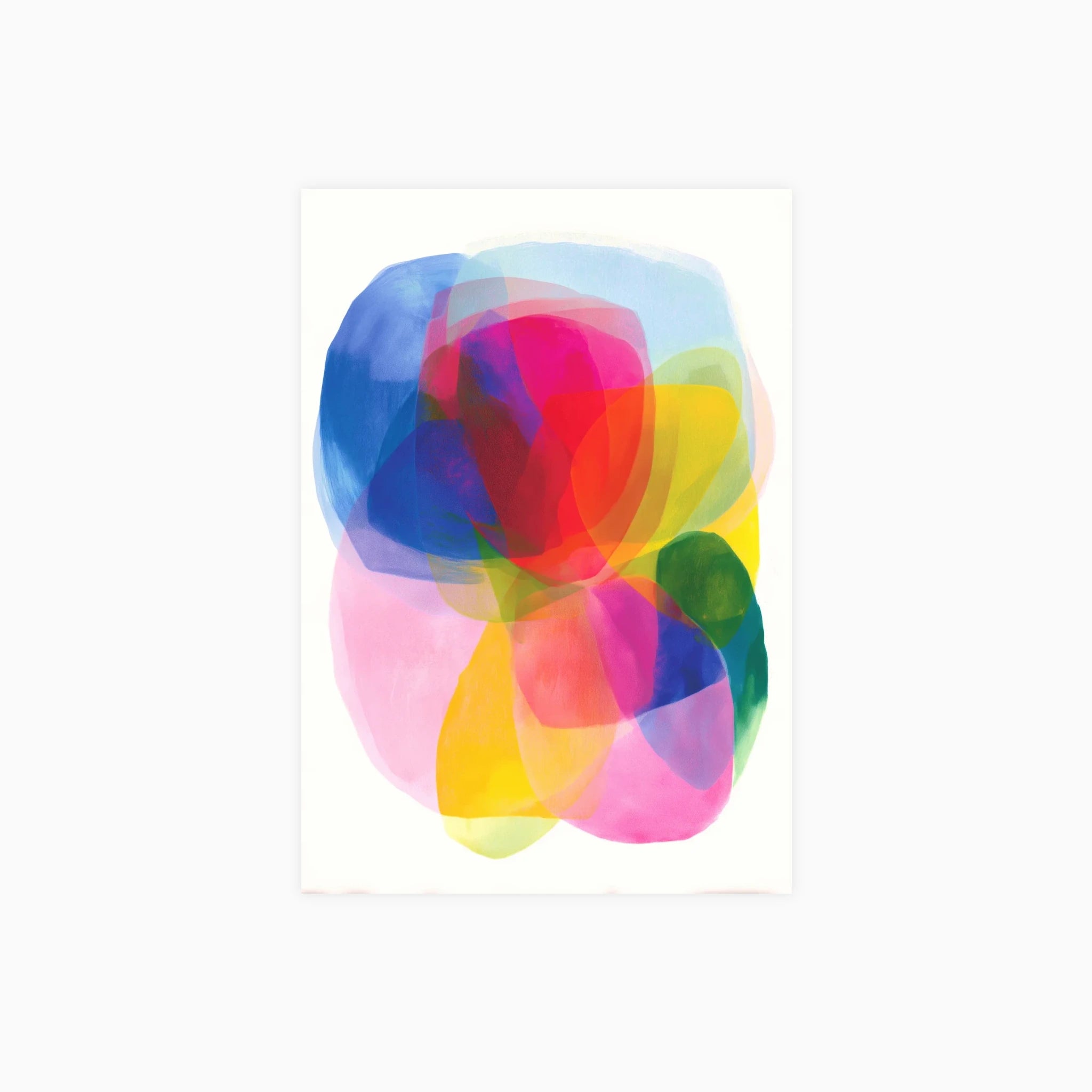 Watercolor Bloom Study Poster
