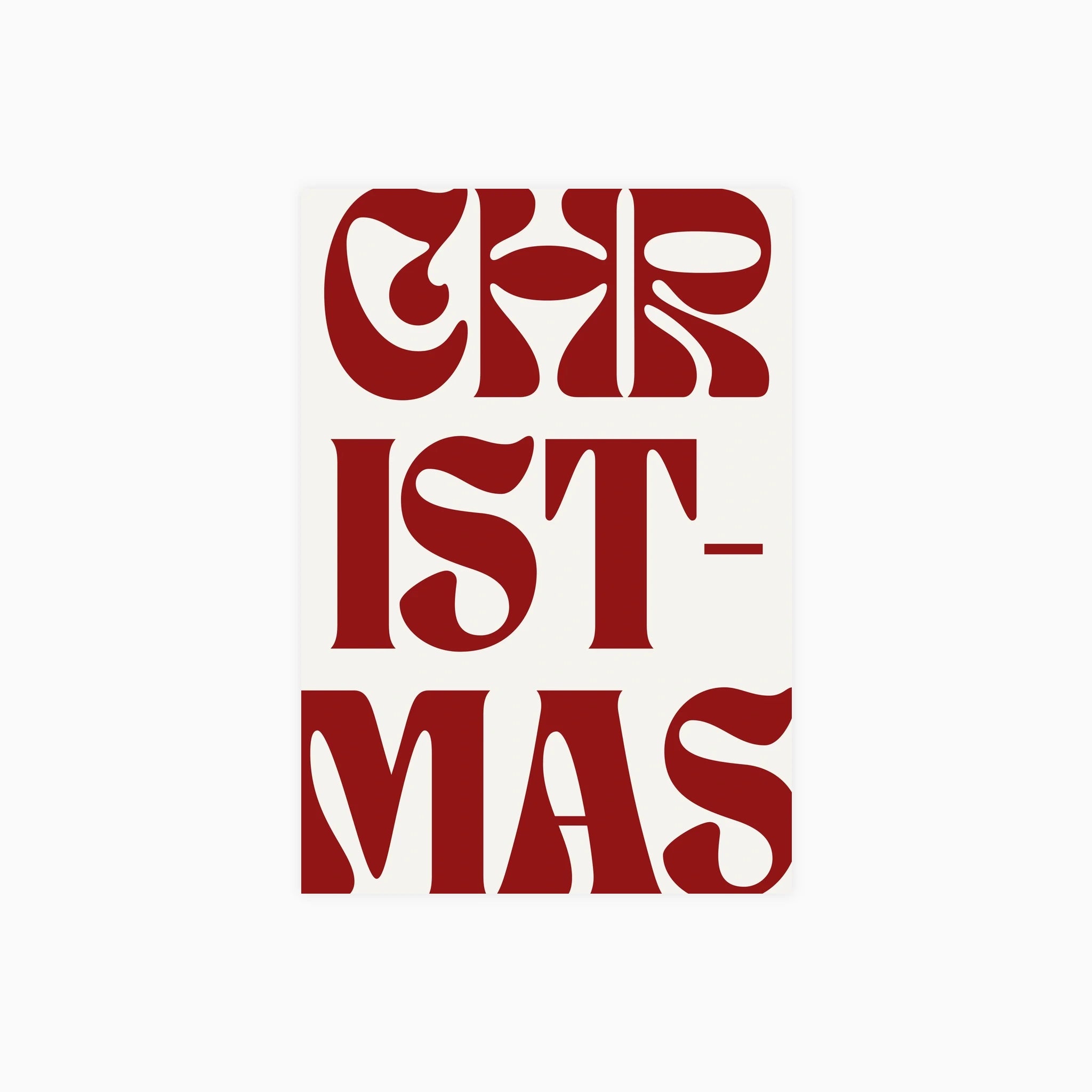 Christmas Red Poster