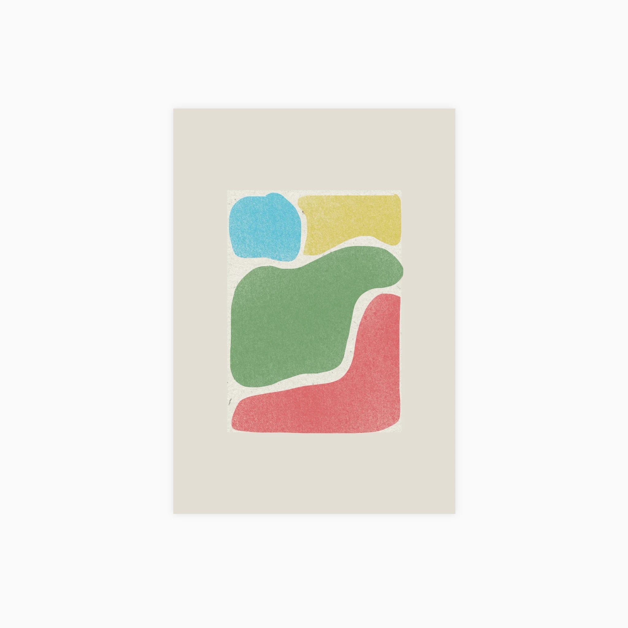 Colorful Forms No.2 Poster