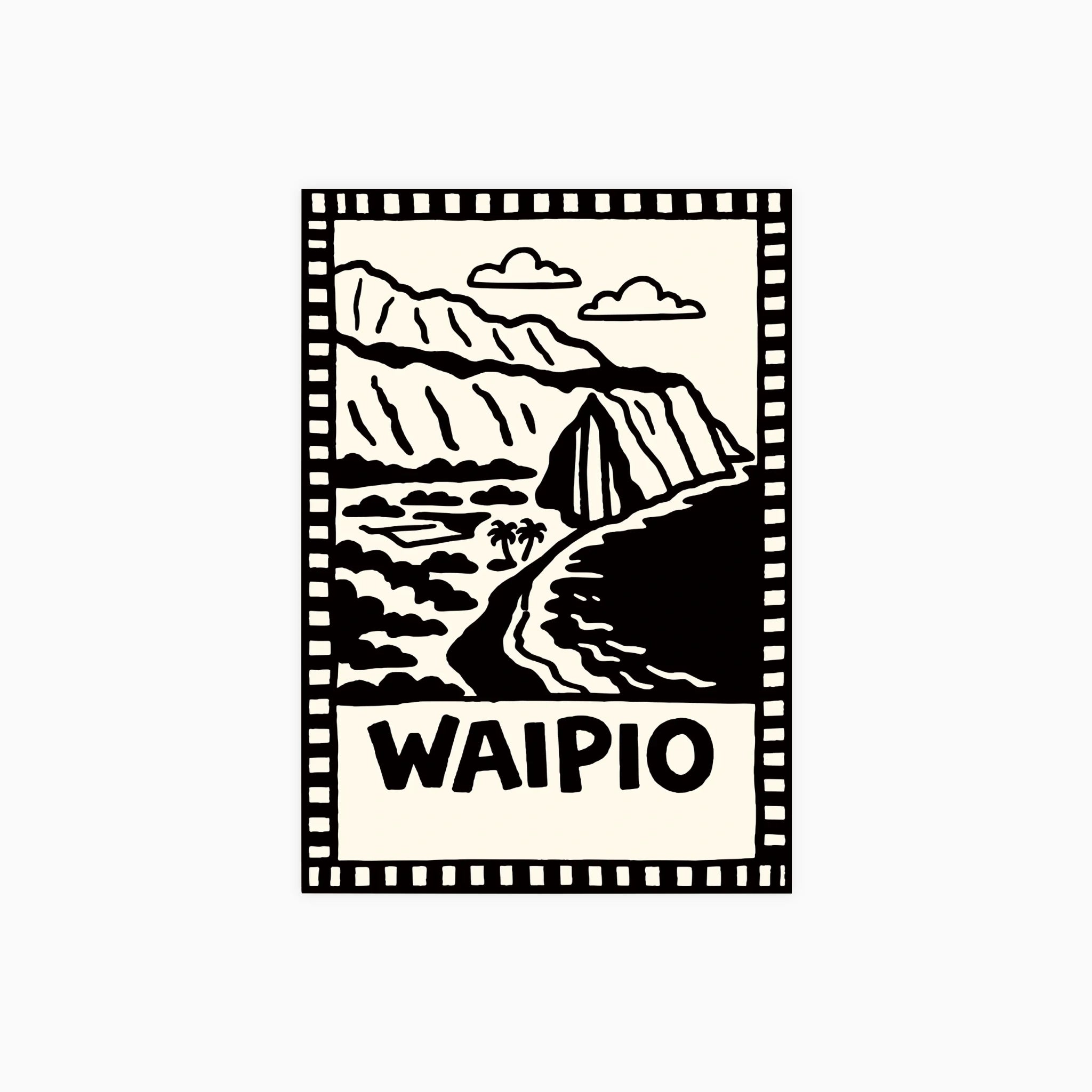 Waipio Valley Hawaii Poster