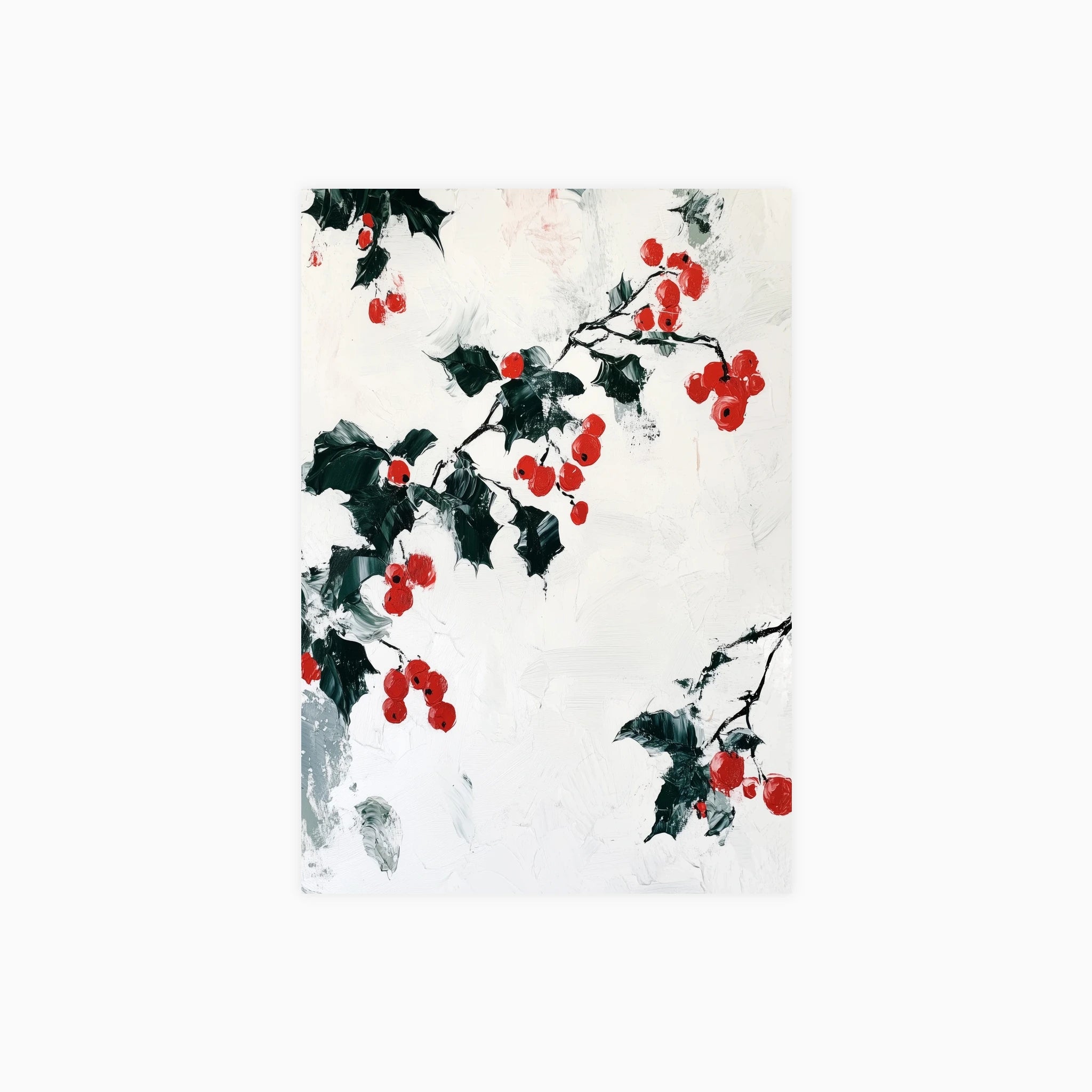 Mistletoe Impression Poster