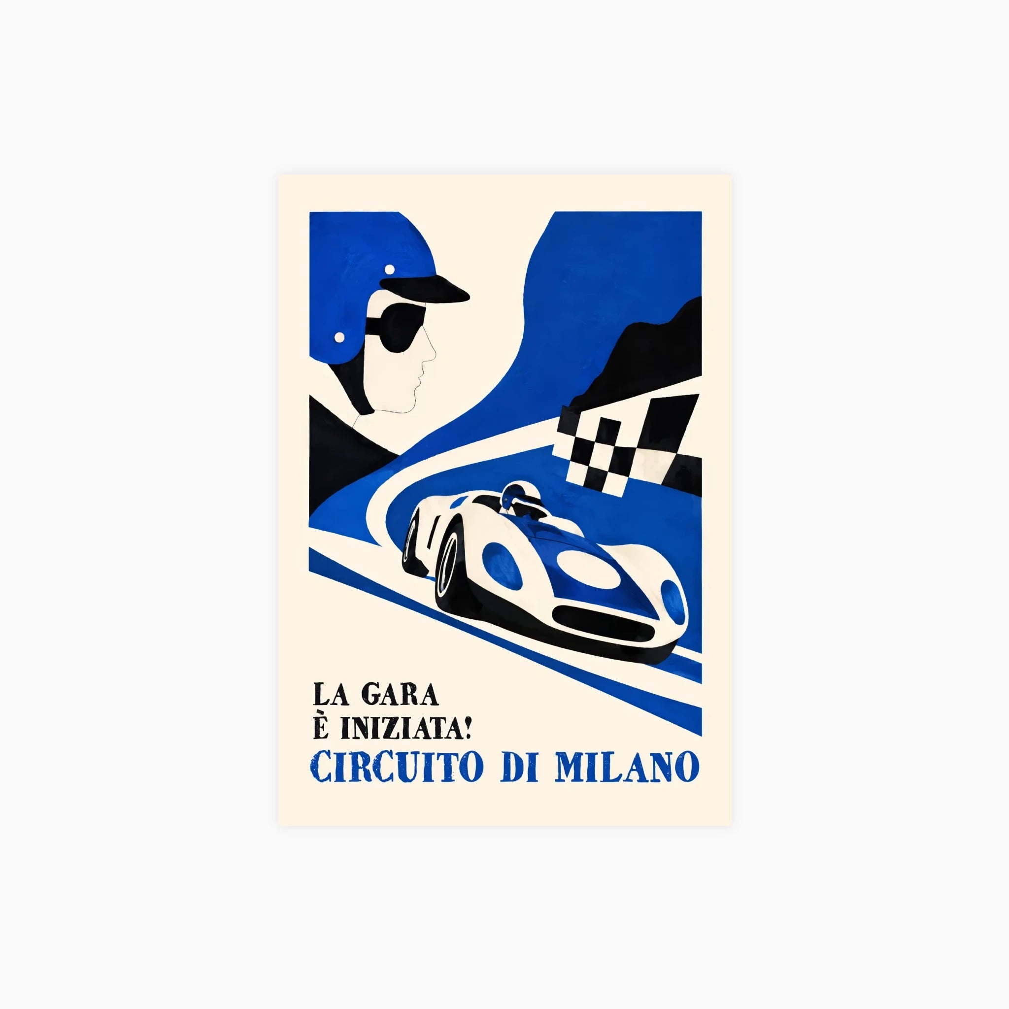 Milan Circuit Poster