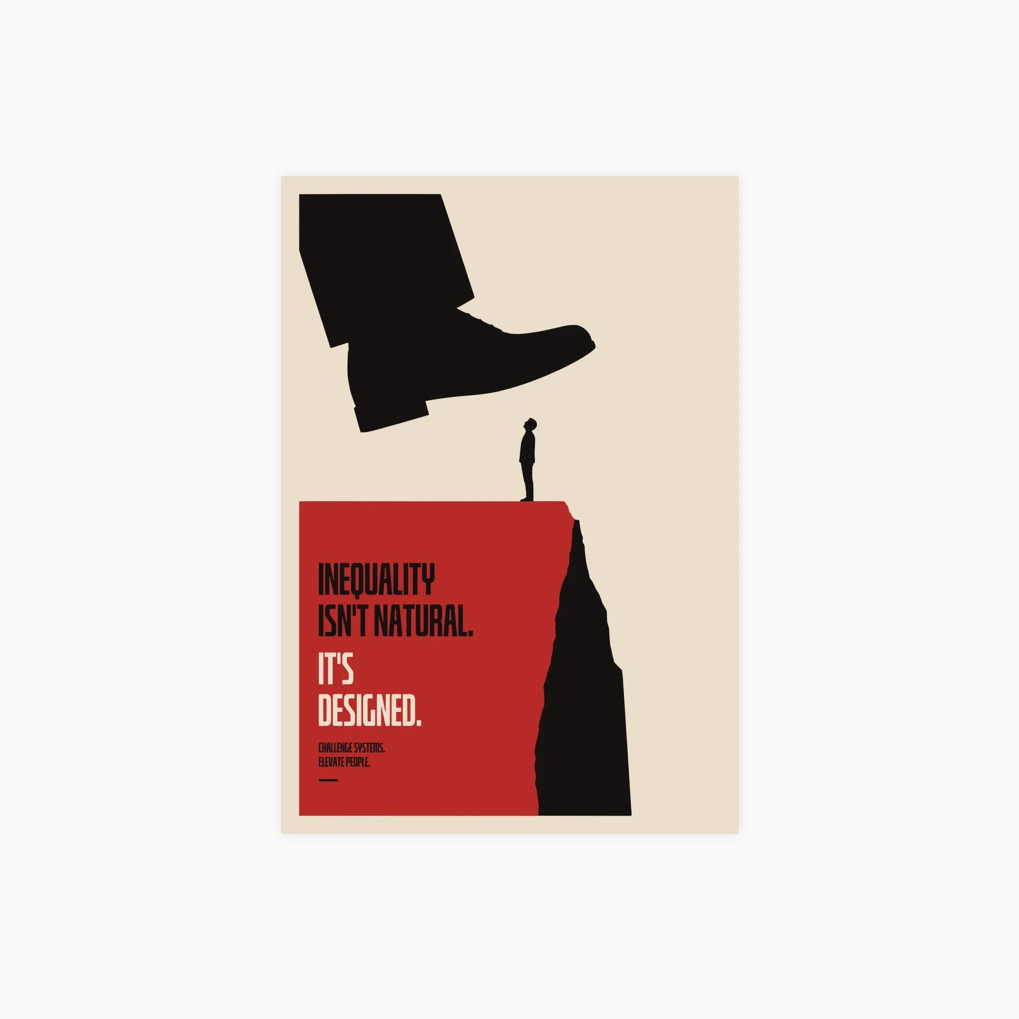 Inequality Statement Poster