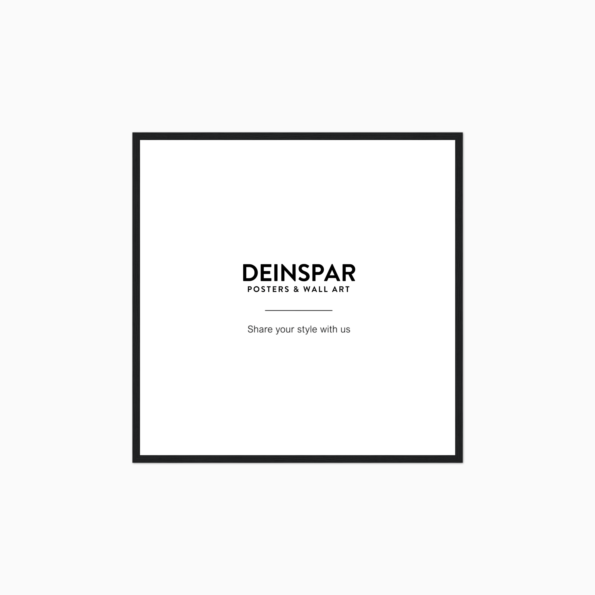 Picture Frame Premium Wood Black