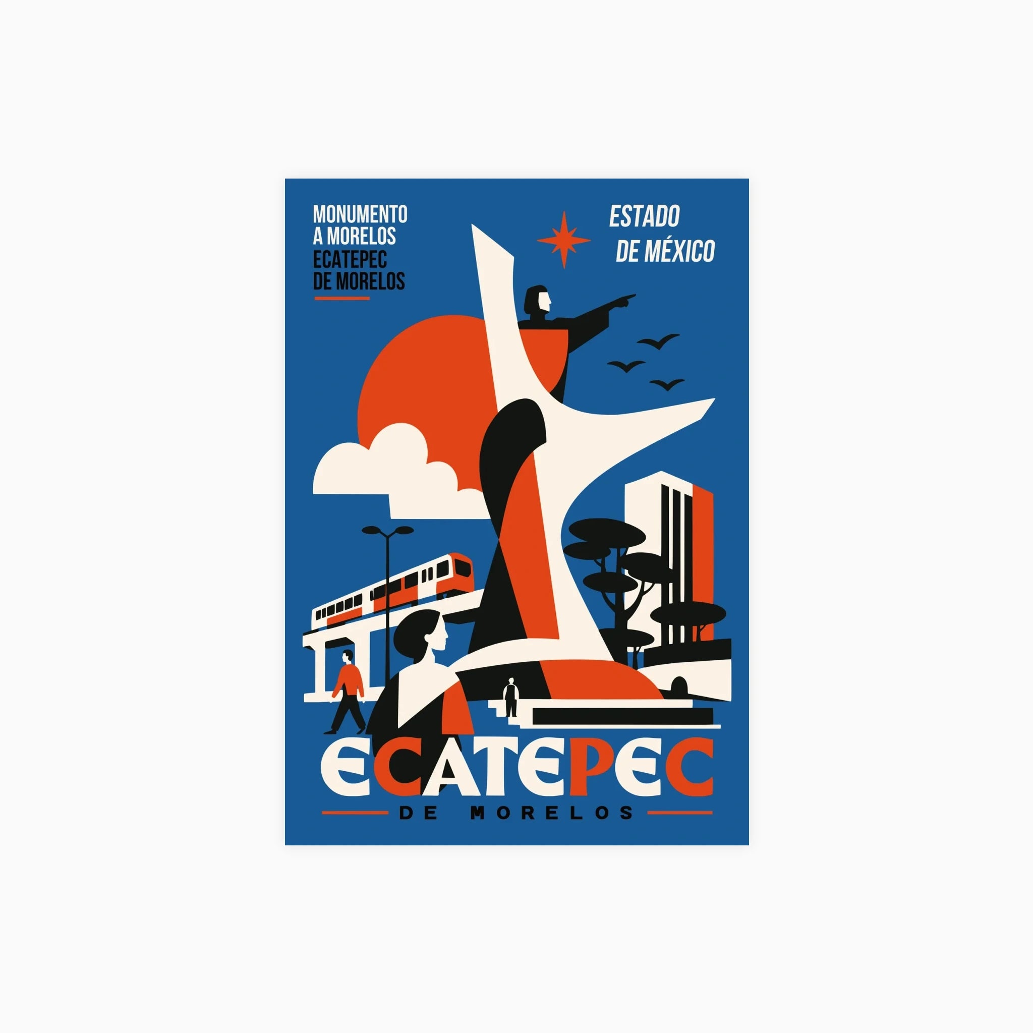 Ecatepec Travel Poster