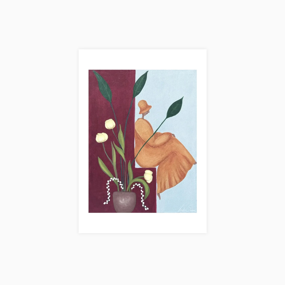 A cozy day among the scent of flowers 2 Poster