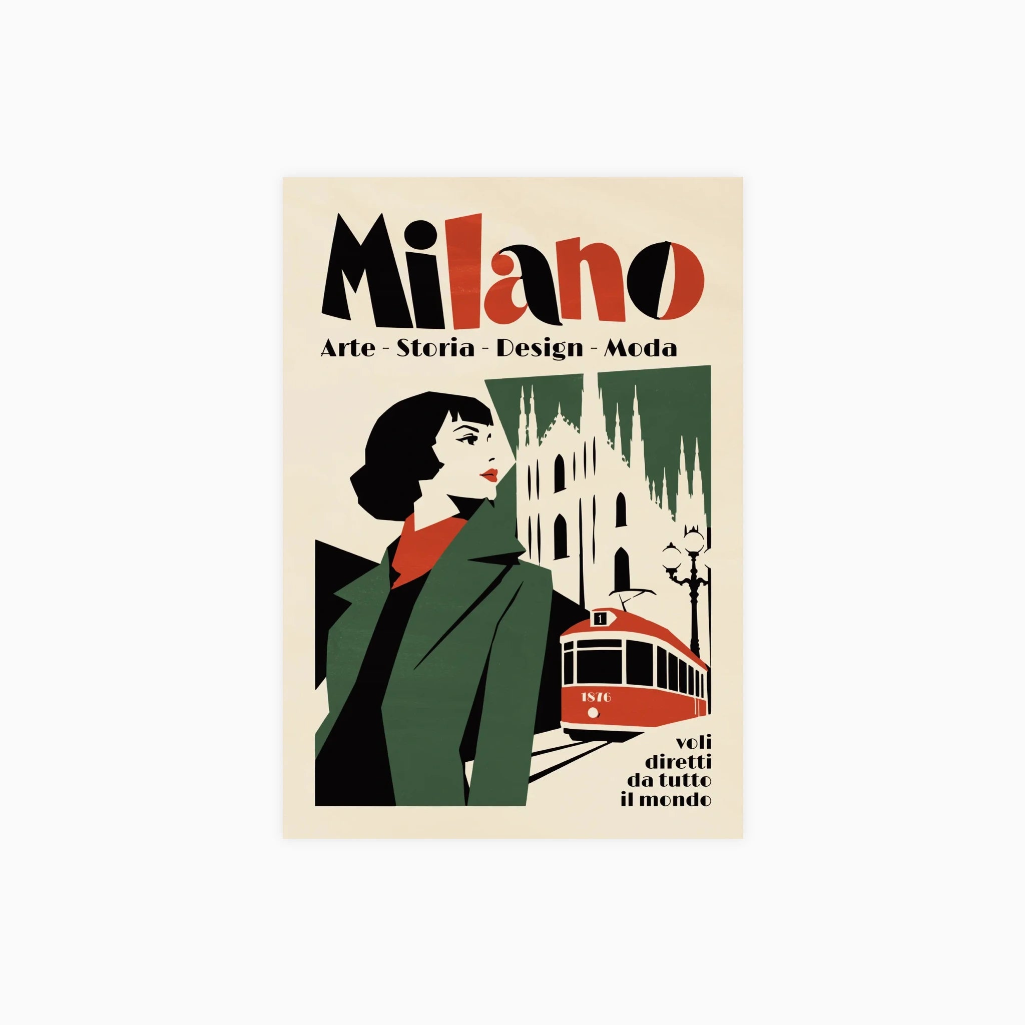Milan Fashion Poster