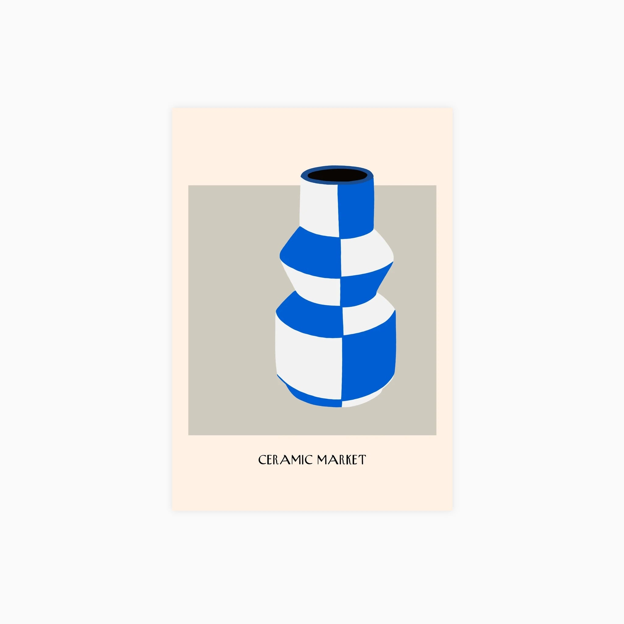 Ceramic Market Poster