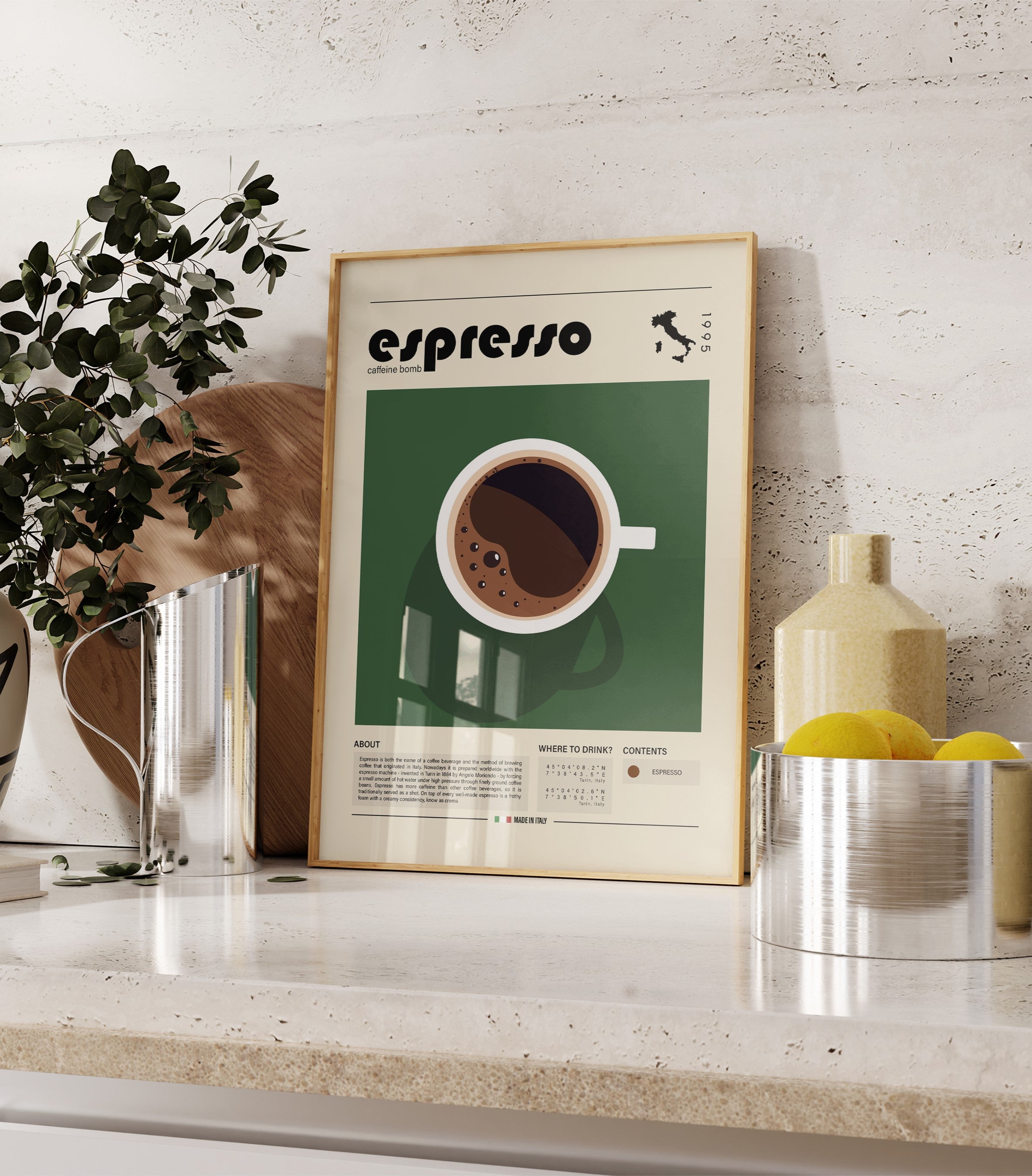 Cup Of Espresso Plakat