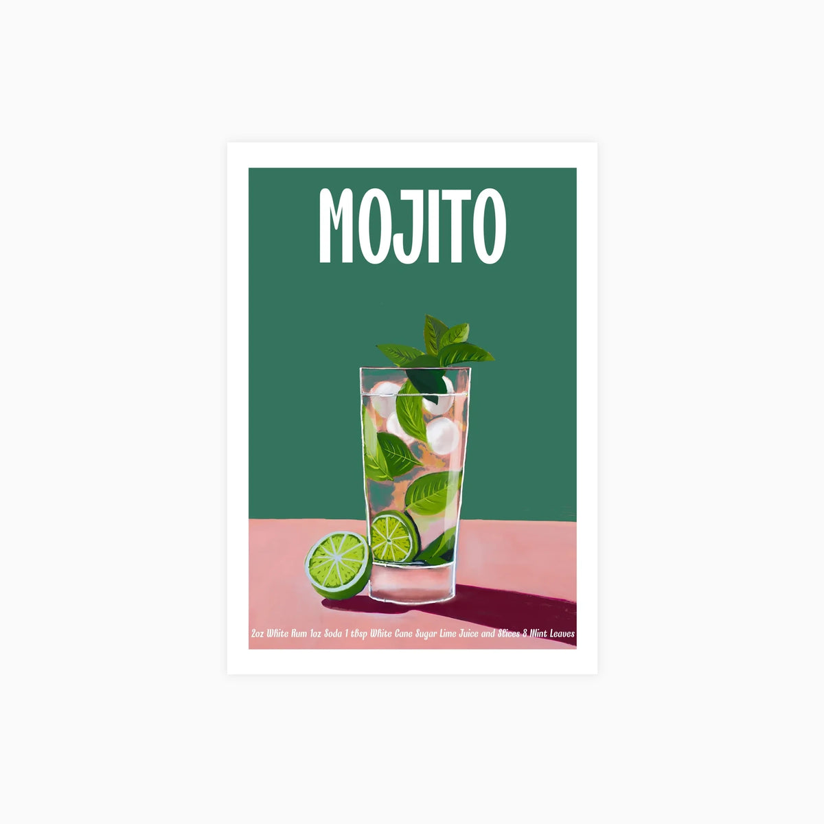 Mojito Cocktail No1 Poster