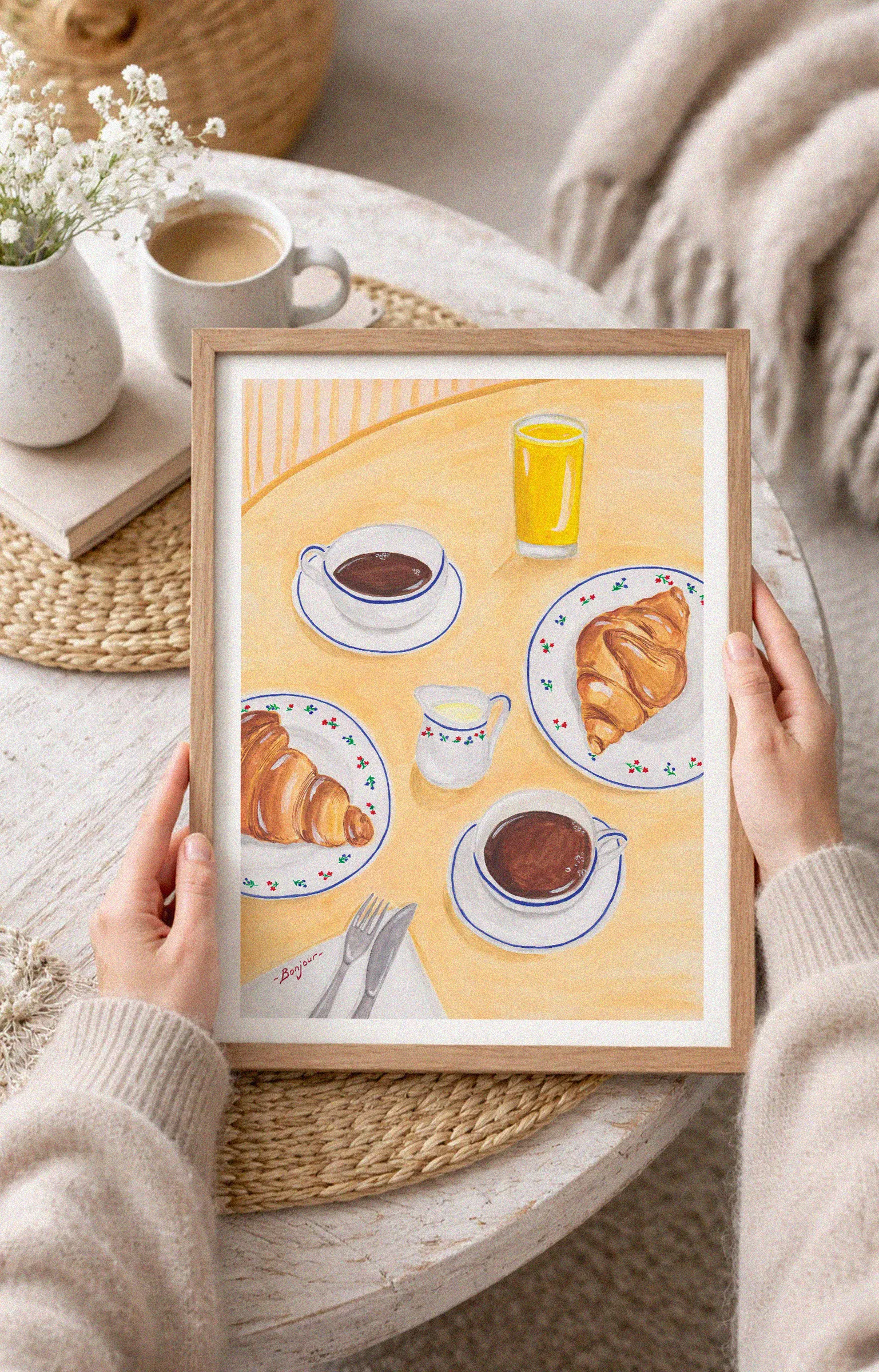 A Coffee in Paris Poster