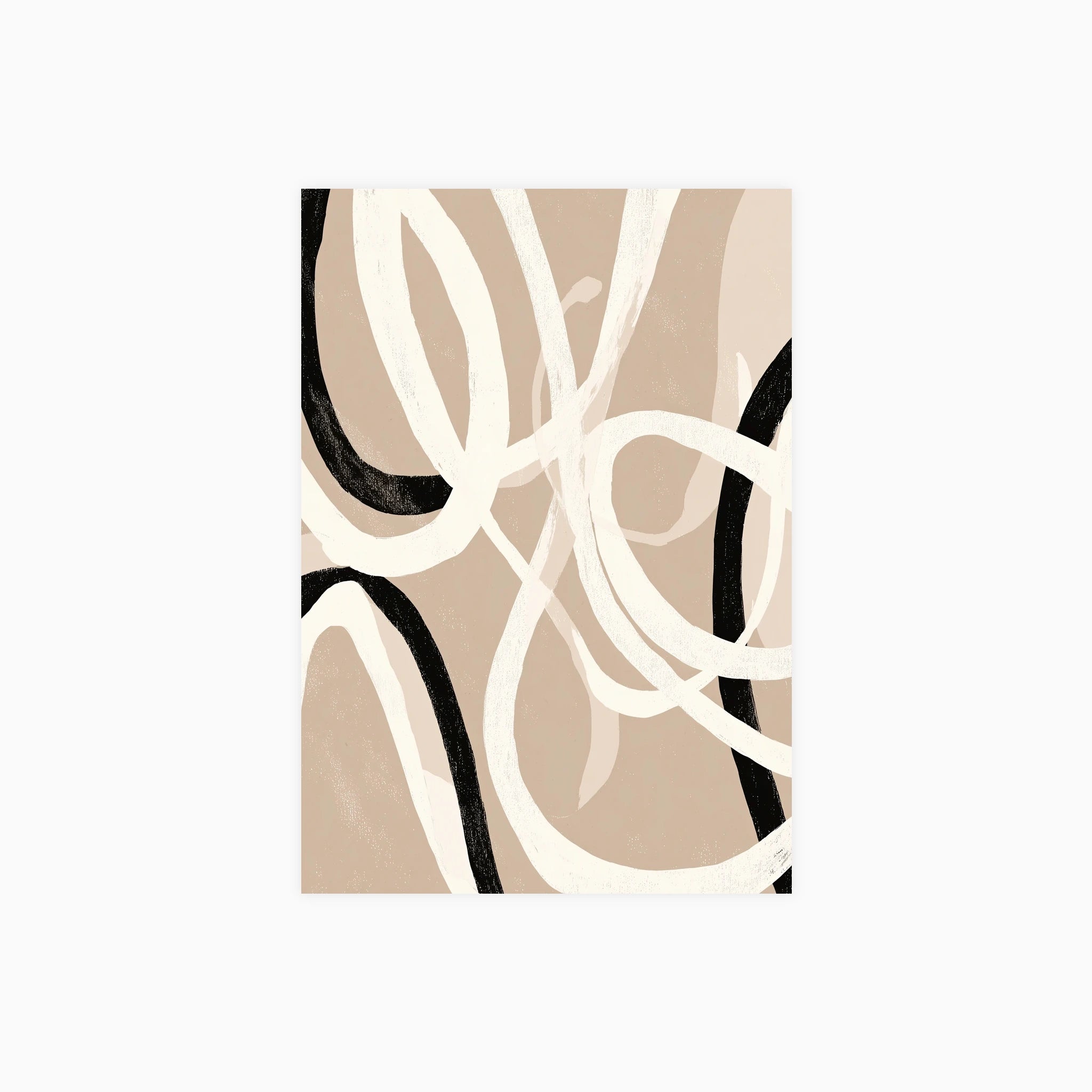 Dancing Lines No 02 Poster