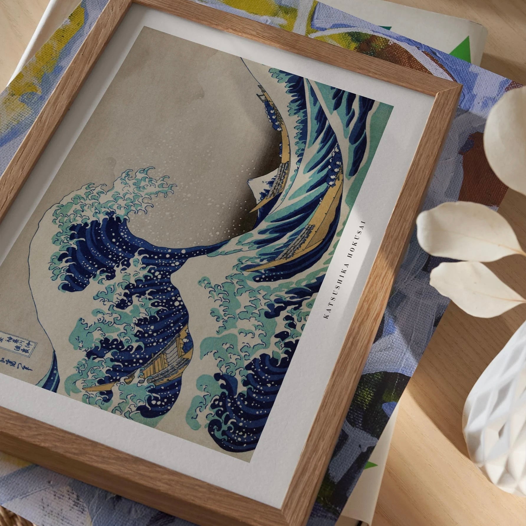 The Great Wave Landscape Plakat