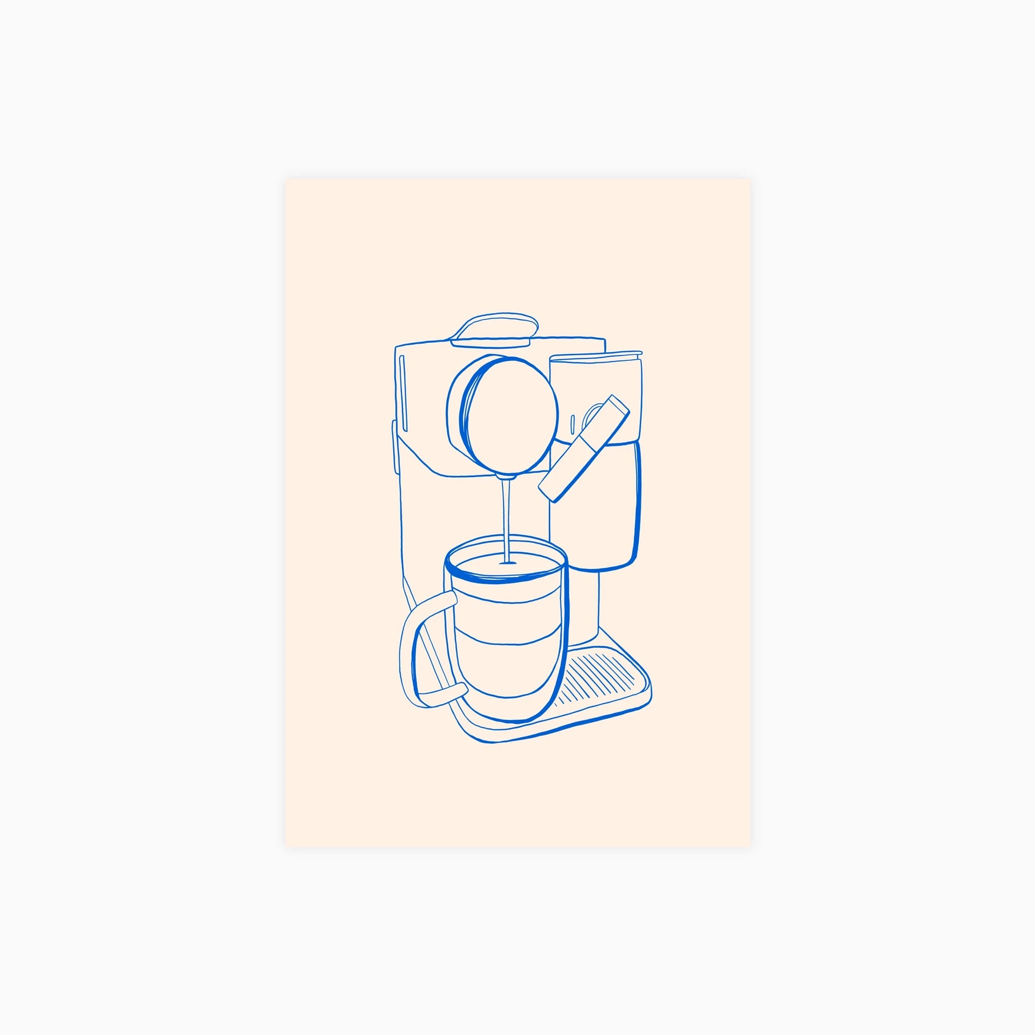 Coffee Maschine Poster