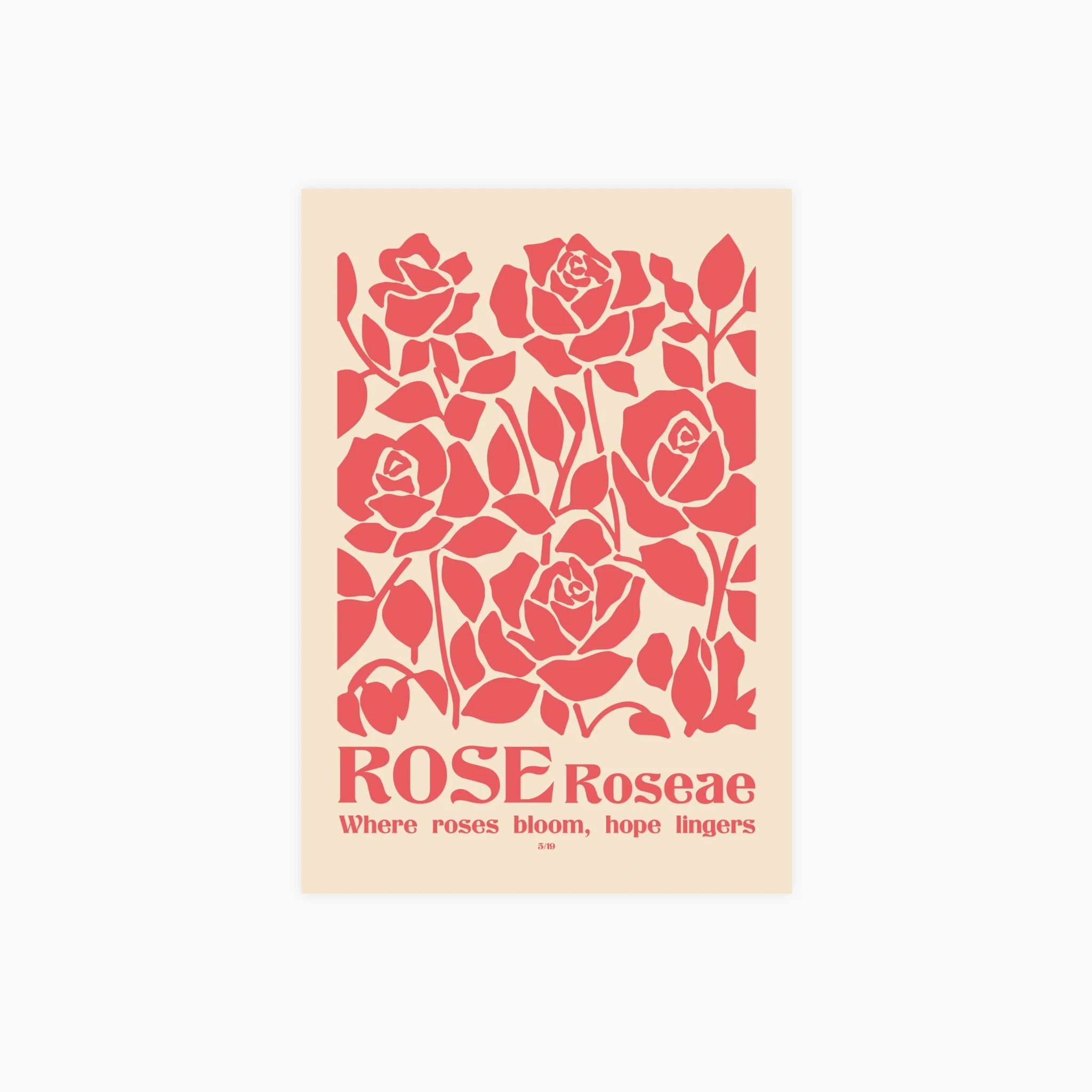 Rose Garden Poster