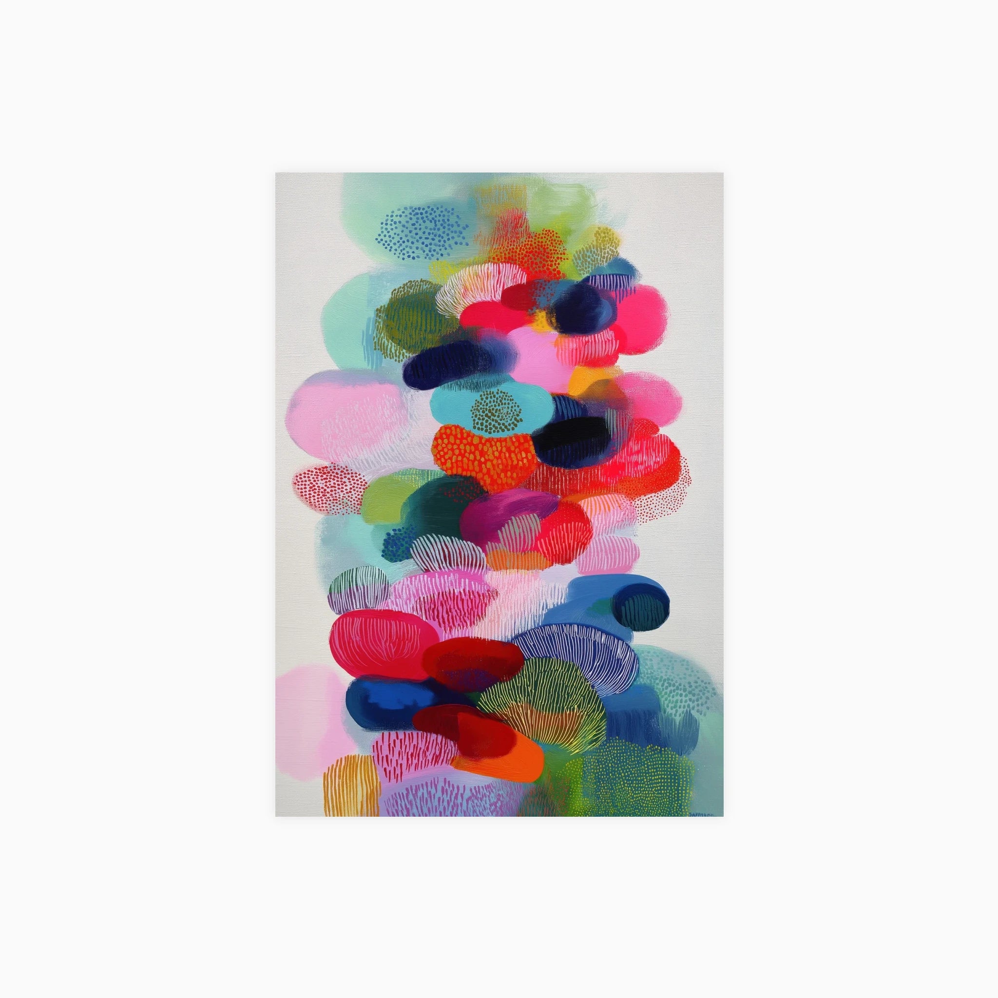 Color Column II Poster