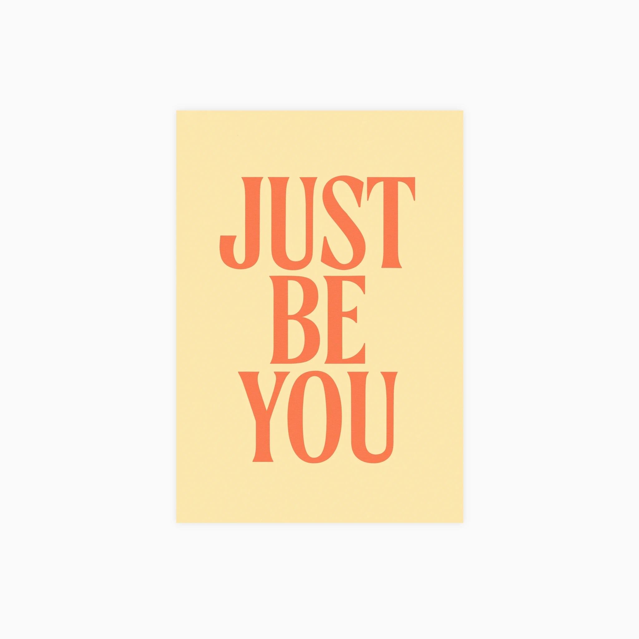 Just Be You Poster