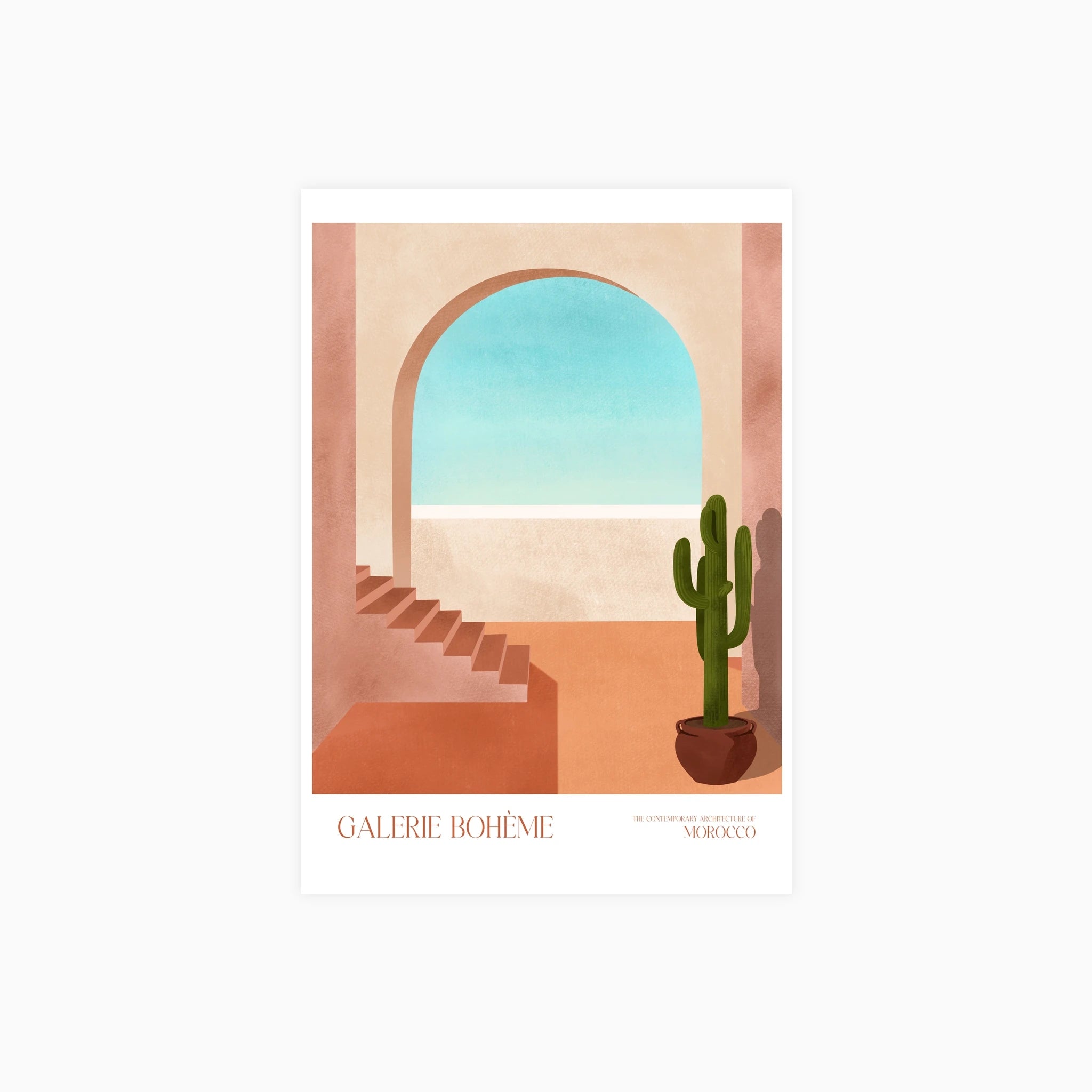 Galerie Boheme Morocco No 01 Poster