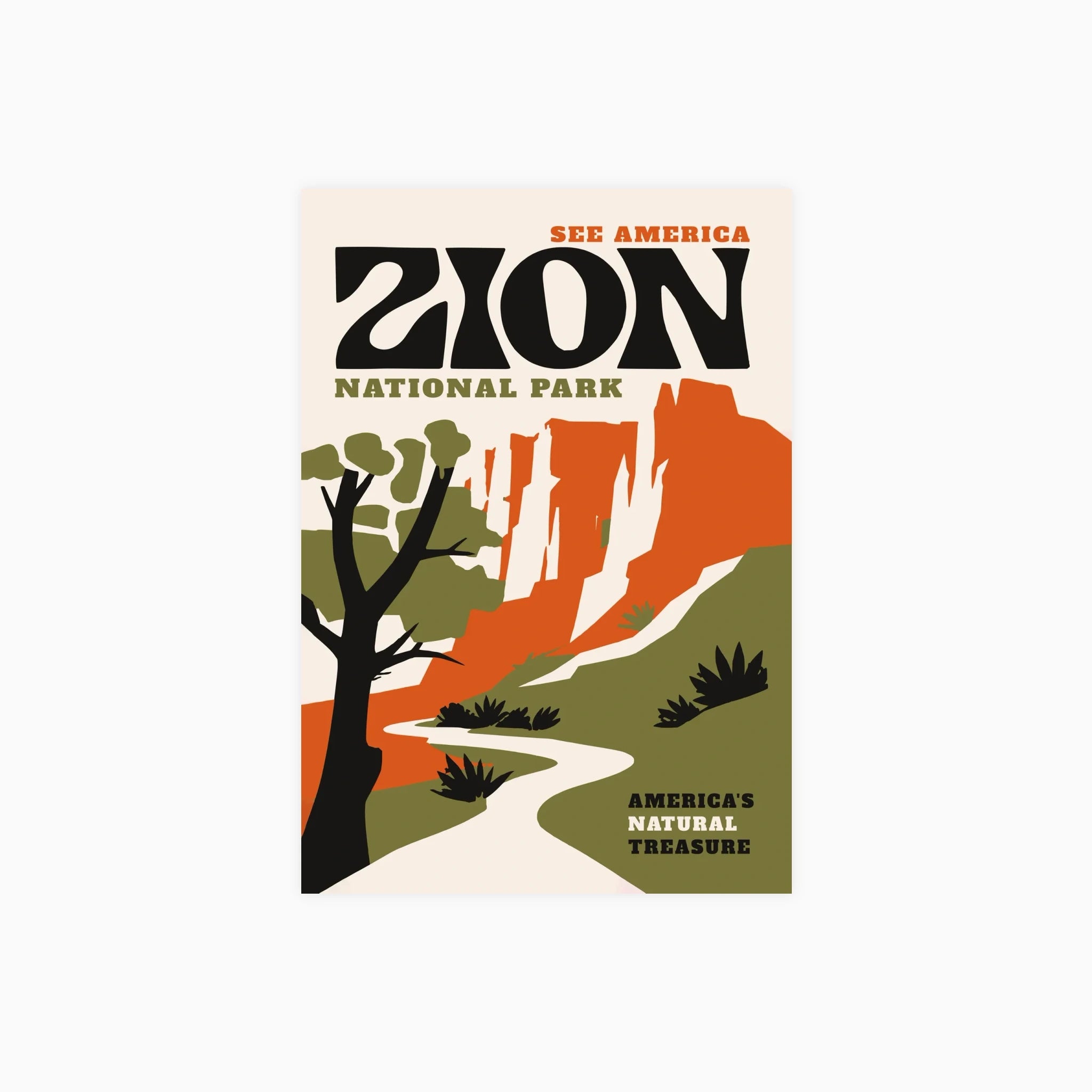 Zion Park Poster