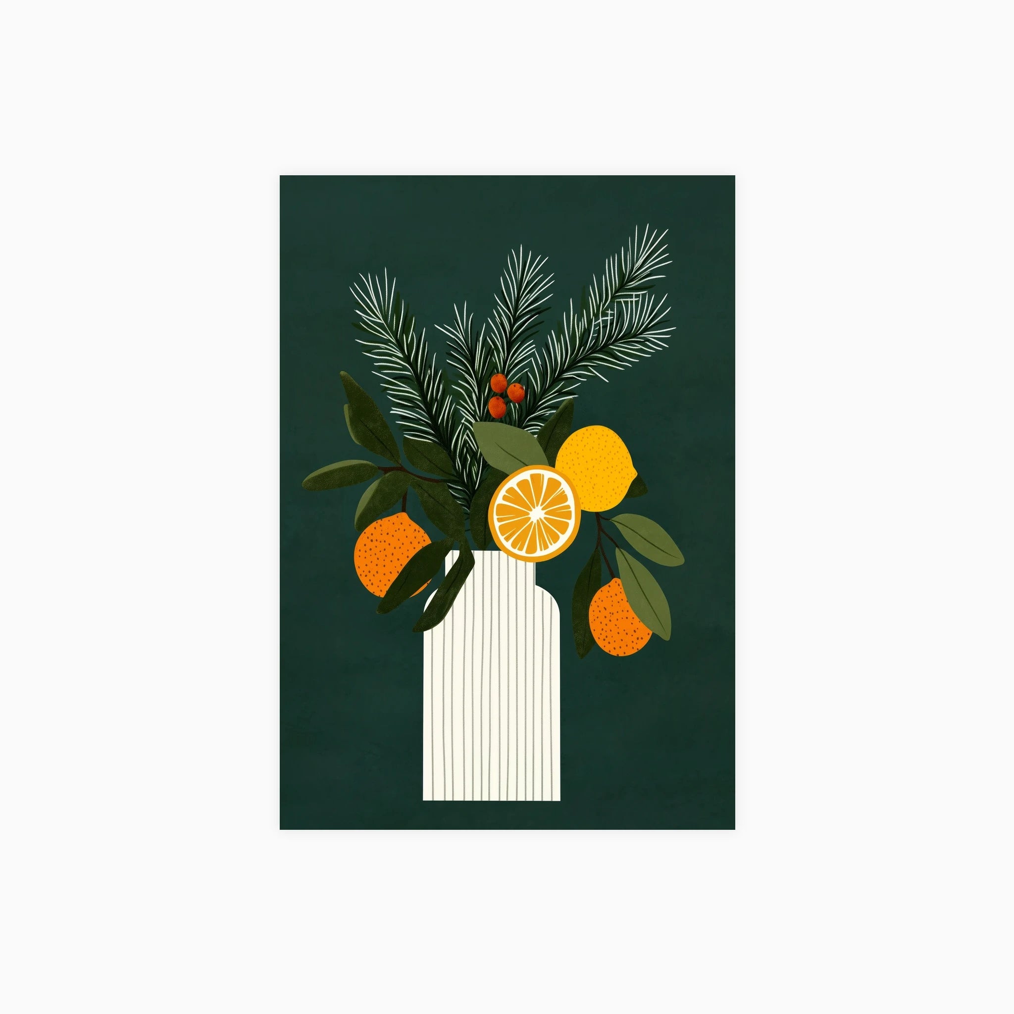 Christmas Bouquet Poster
