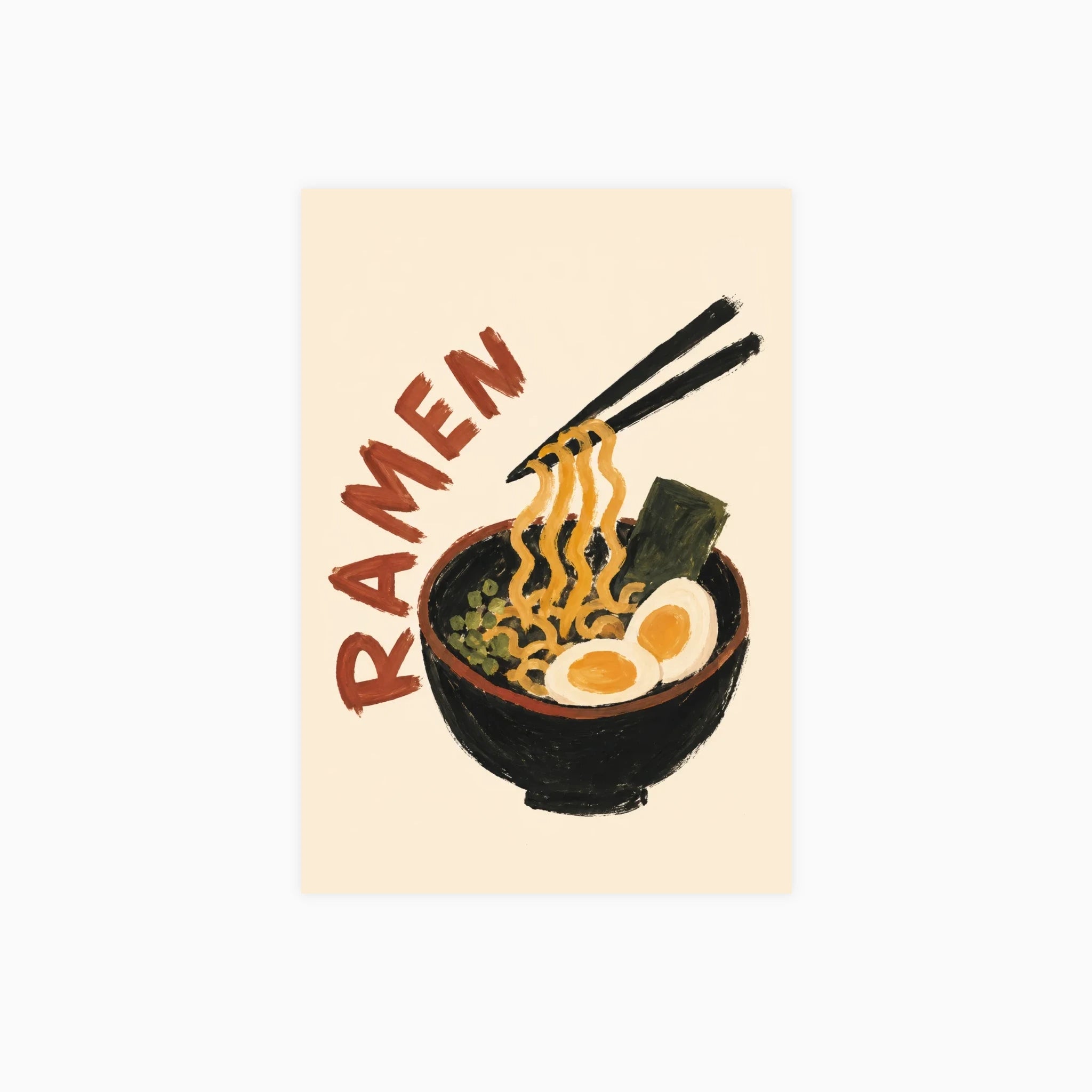 Japanese Ramen Kitchen Poster