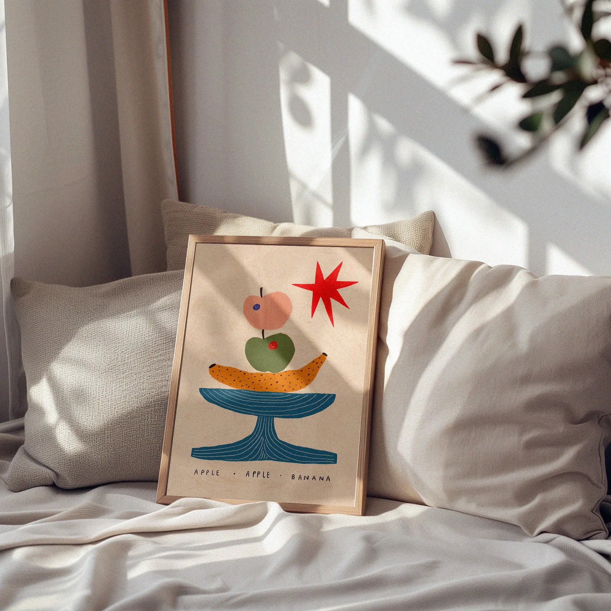 Apple, Apple, Banana Poster