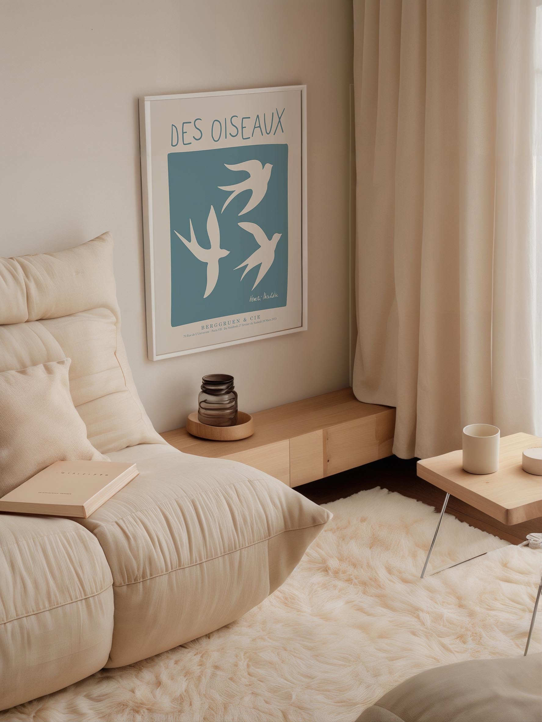 Matisse Des Oiseaux Poster